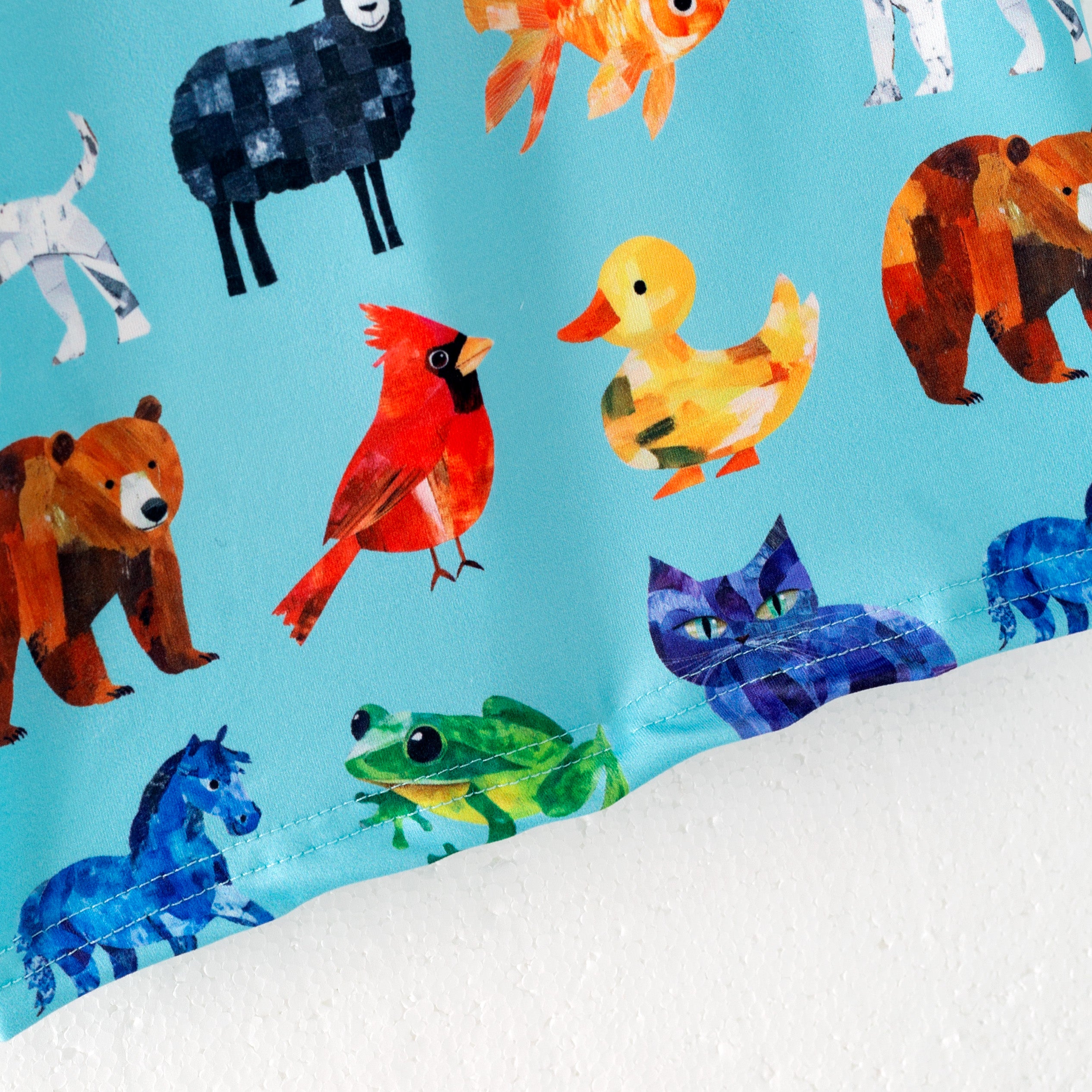 (Pre Order)Boys Spring and Summer Brown Bear Print Top