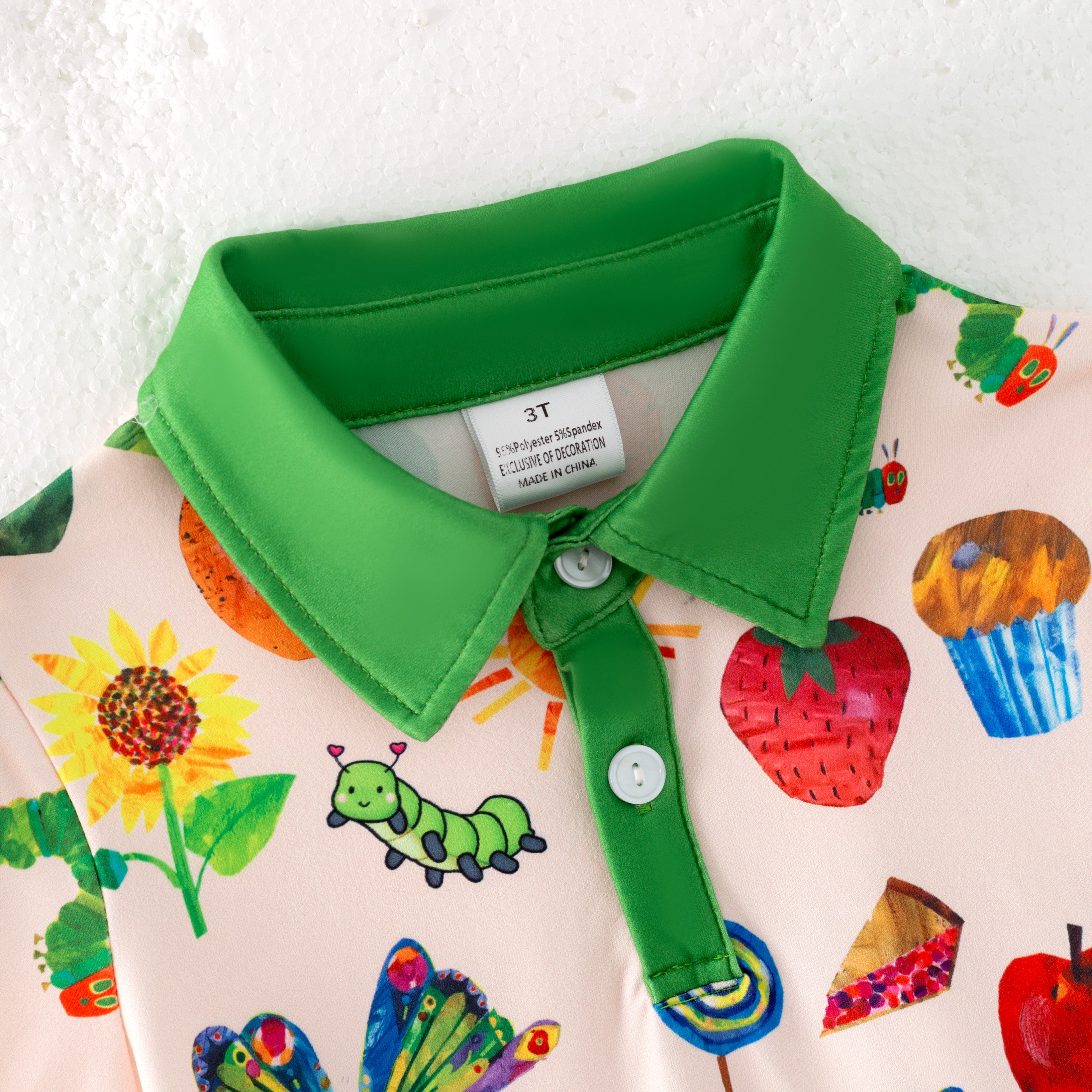 (Pre Order)Boys Spring and Summer Brown Bear Print Top