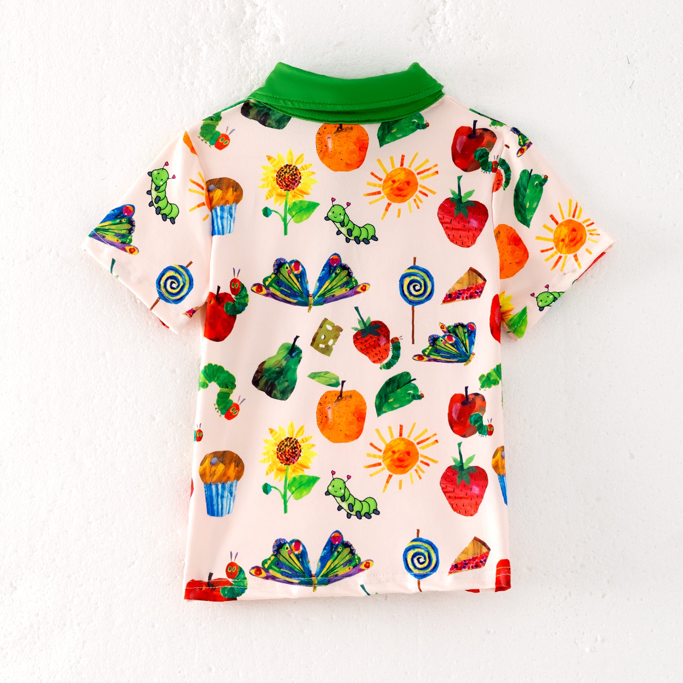 (Pre Order)Boys Spring and Summer Brown Bear Print Top