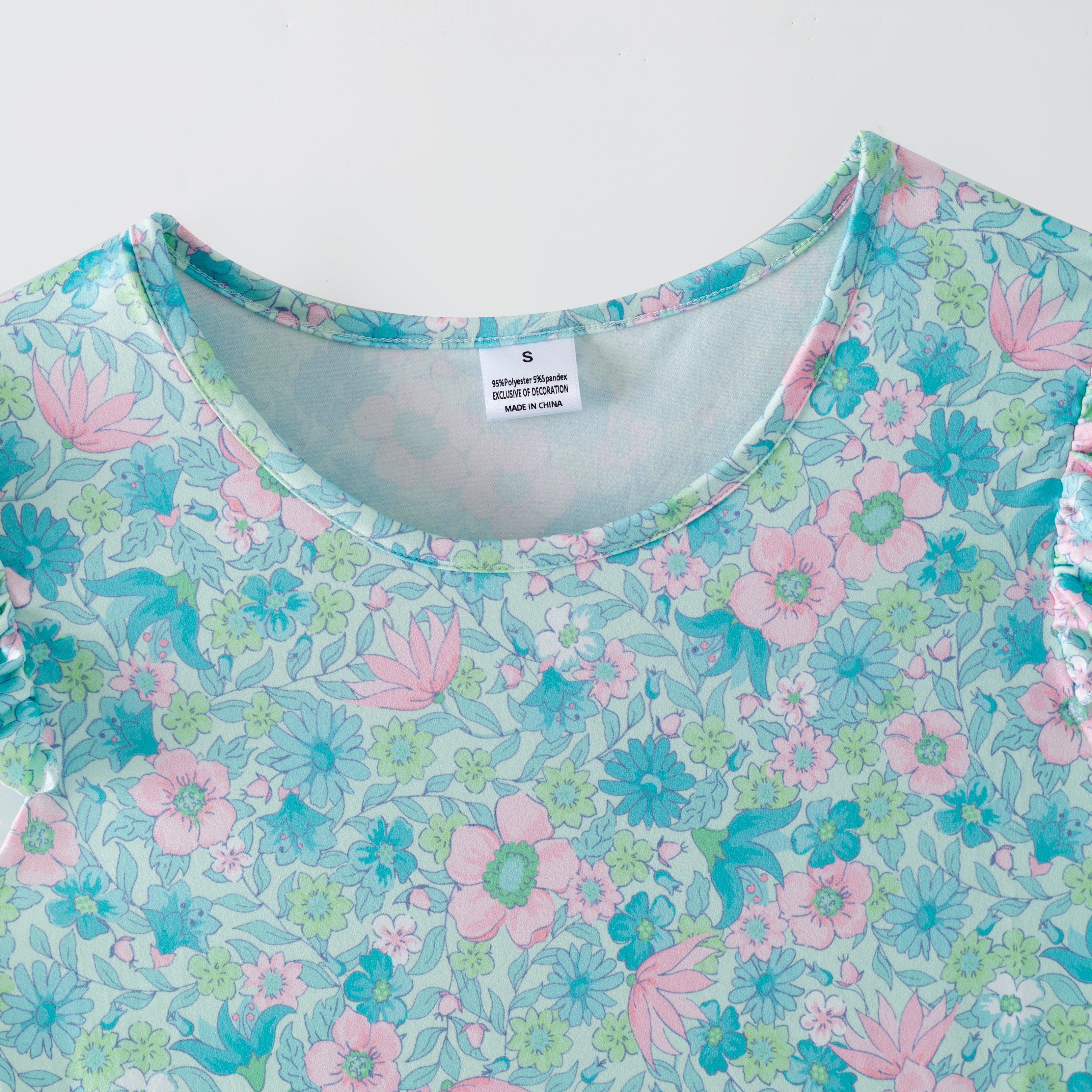 (Pre Order,Prepack Zone)Family Floral Print Dress