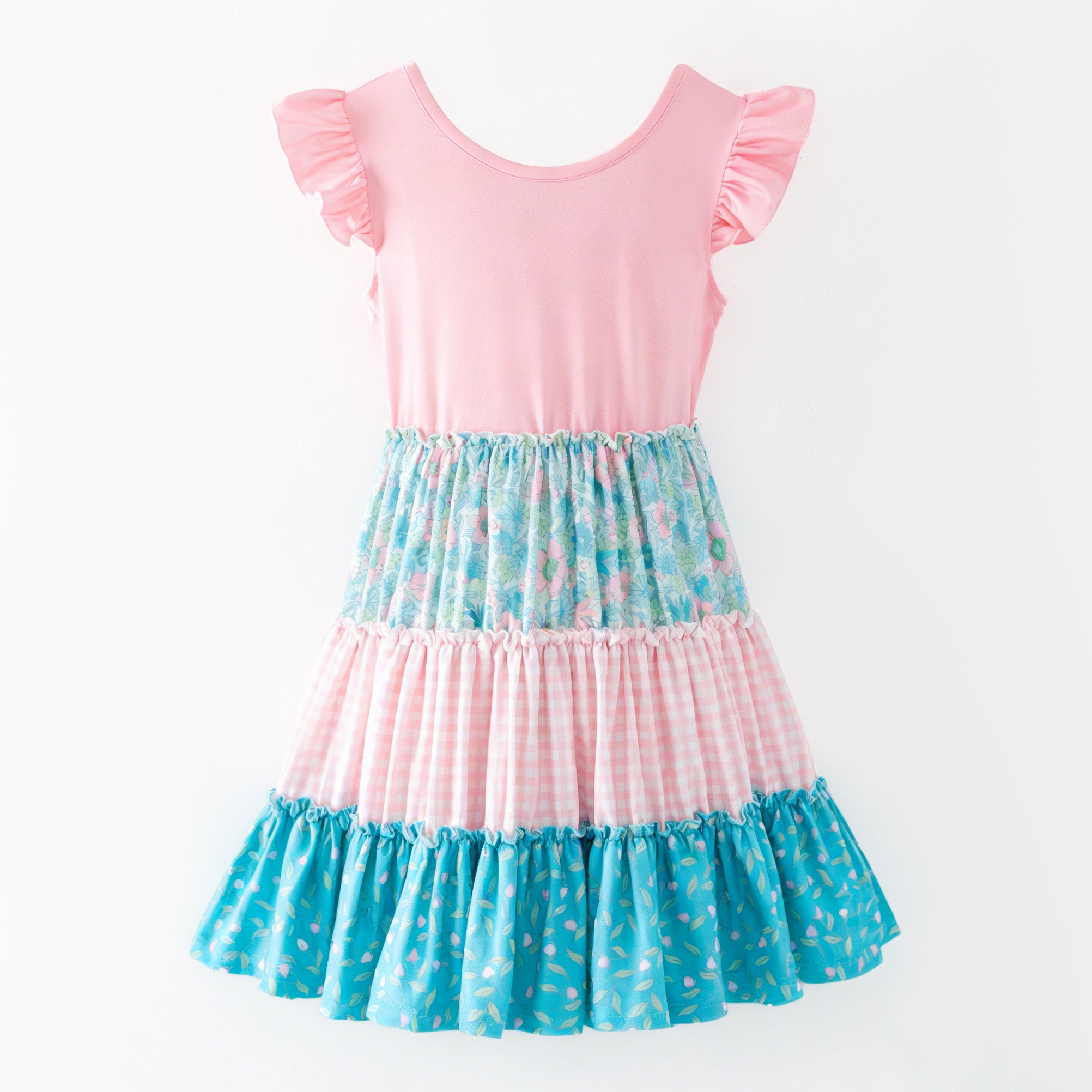 (Pre Order,Prepack Zone)Family Floral Print Dress