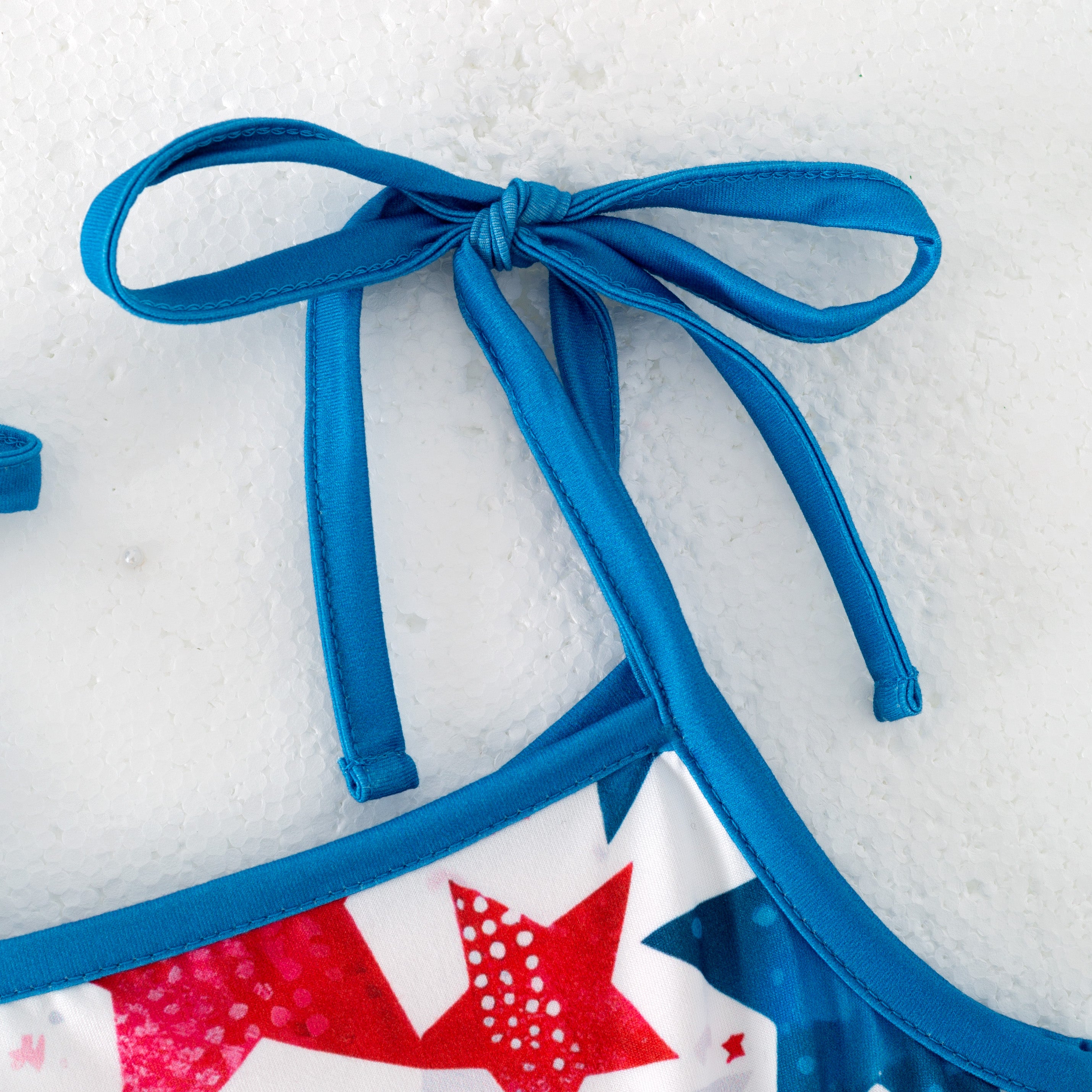 (Pre Order)Patriotic Print Strap Jumpsuit