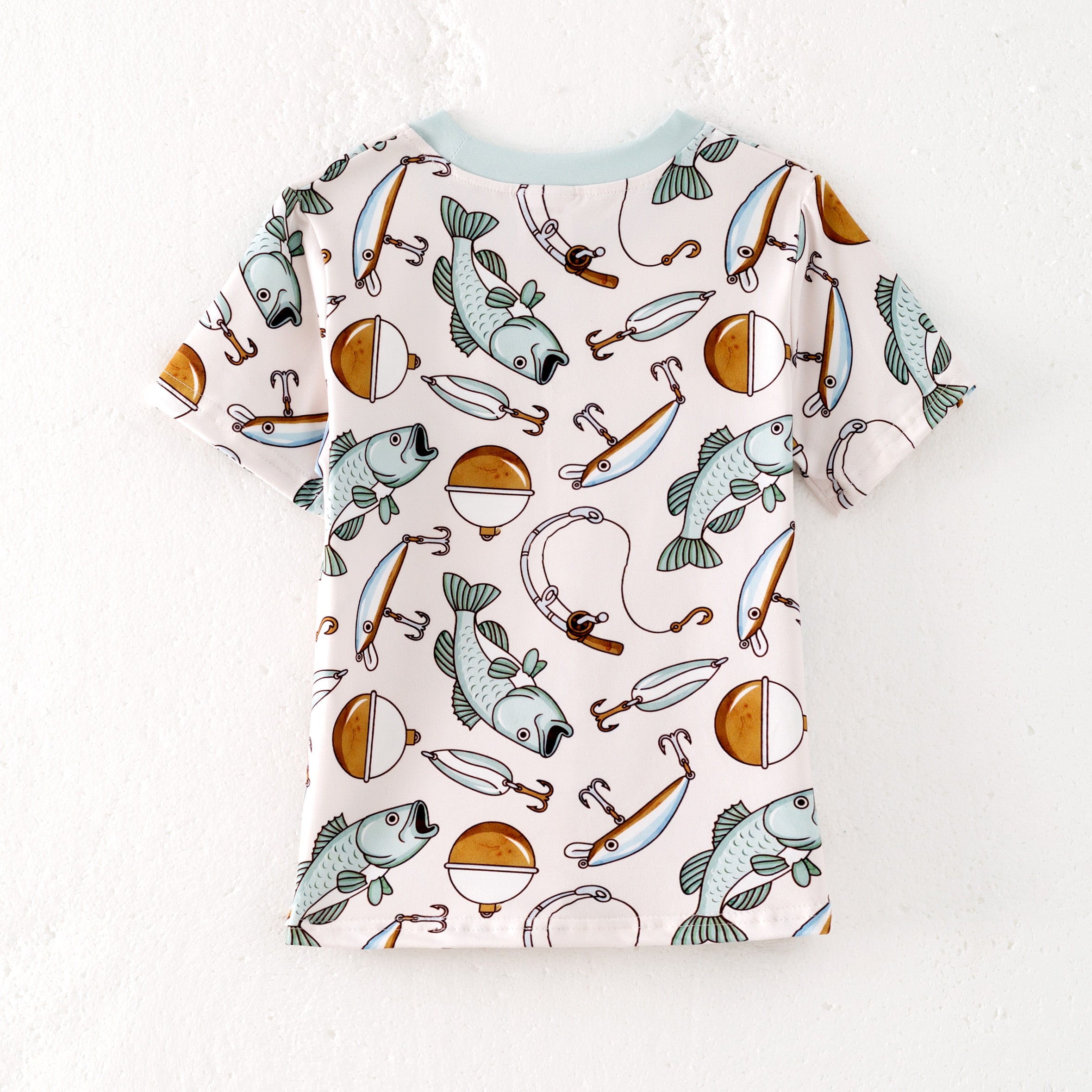 (Pre Order)Boys Summer Seaside Print Top