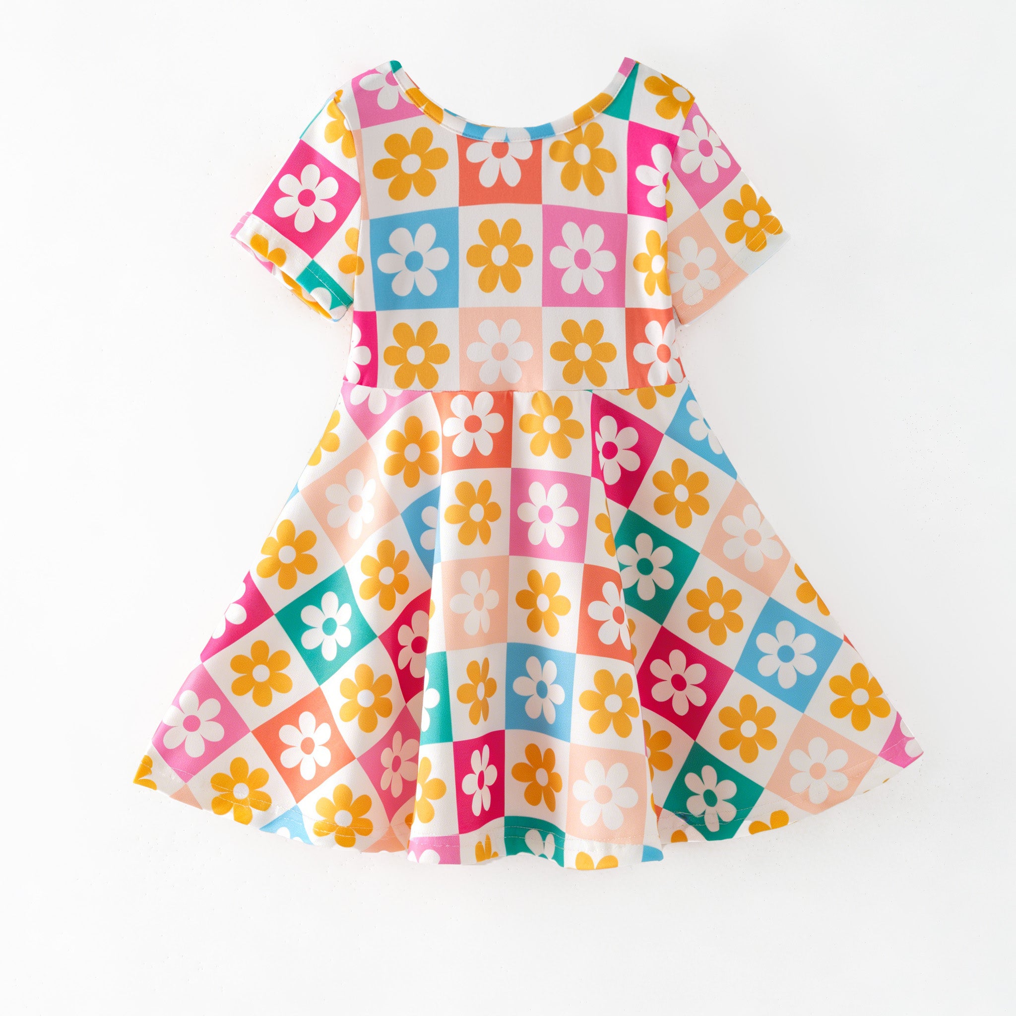 (Pre Order,Prepack Zone)Girls Spring&Summer Print Dress(Mix Size)