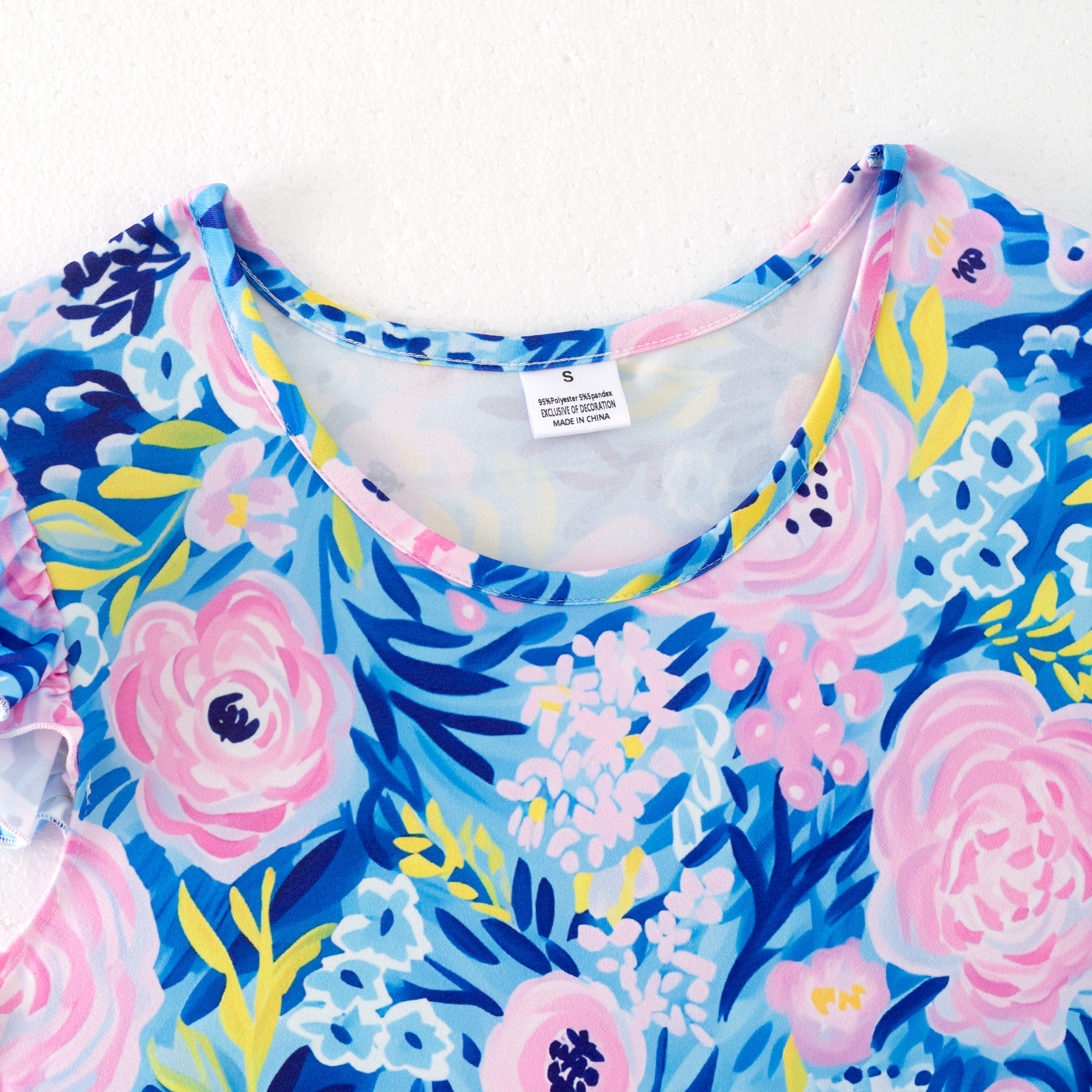 (Pre Order)Mommy and Me Spring and Summer Floral Print Dress