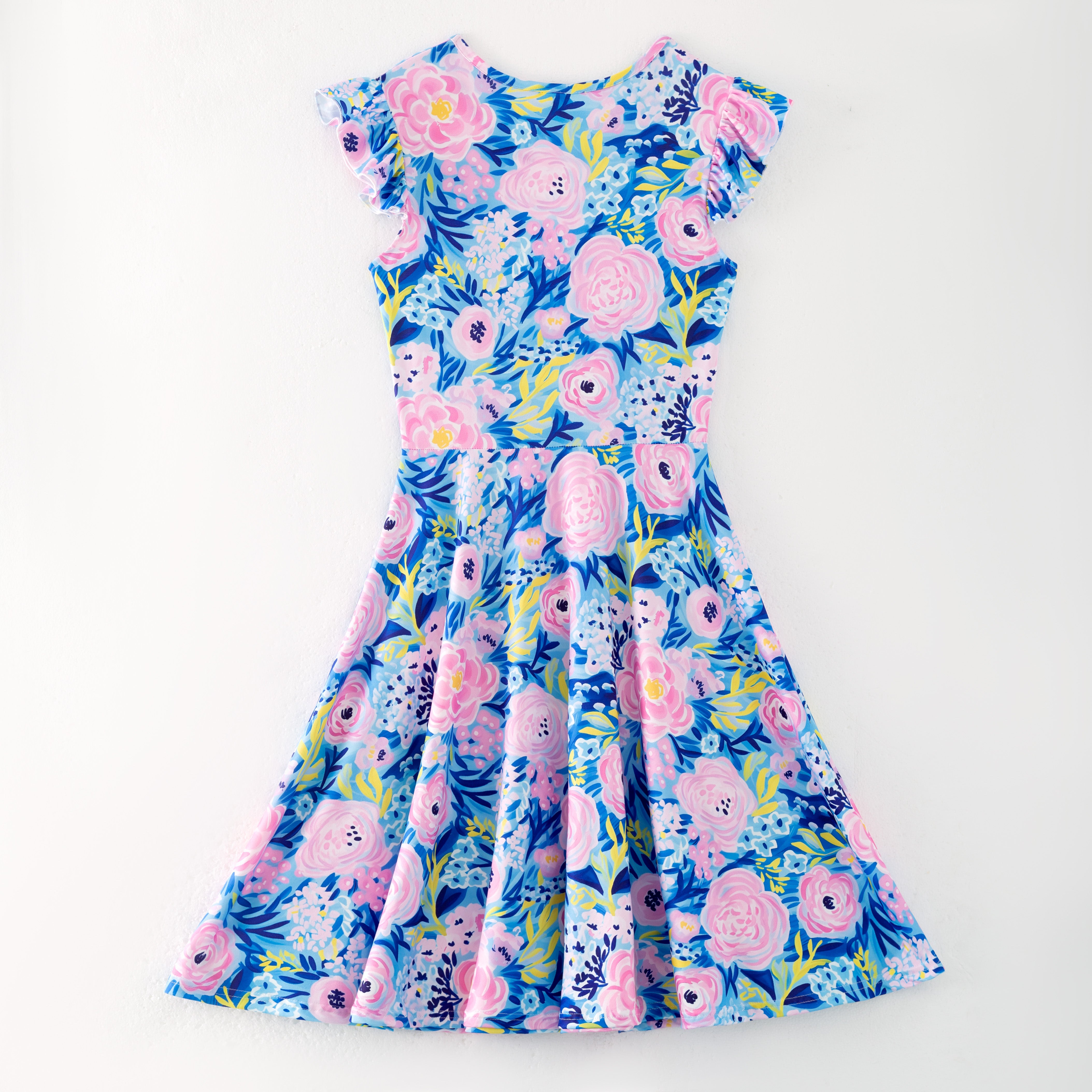 (Pre Order)Mommy and Me Spring and Summer Floral Print Dress