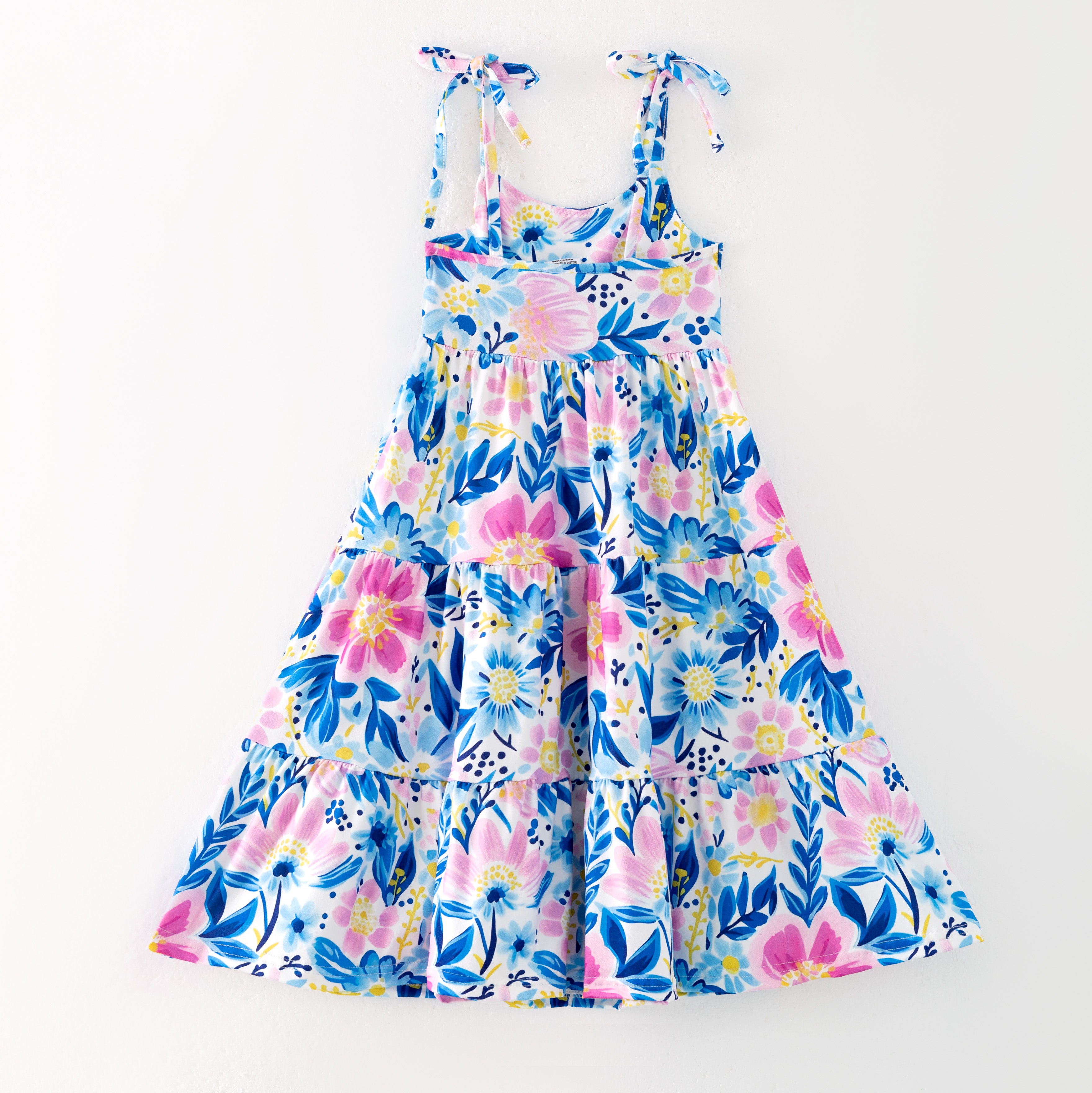 (Pre Order)Mommy&Me Spring and Summer Floral Print MAXI Dress