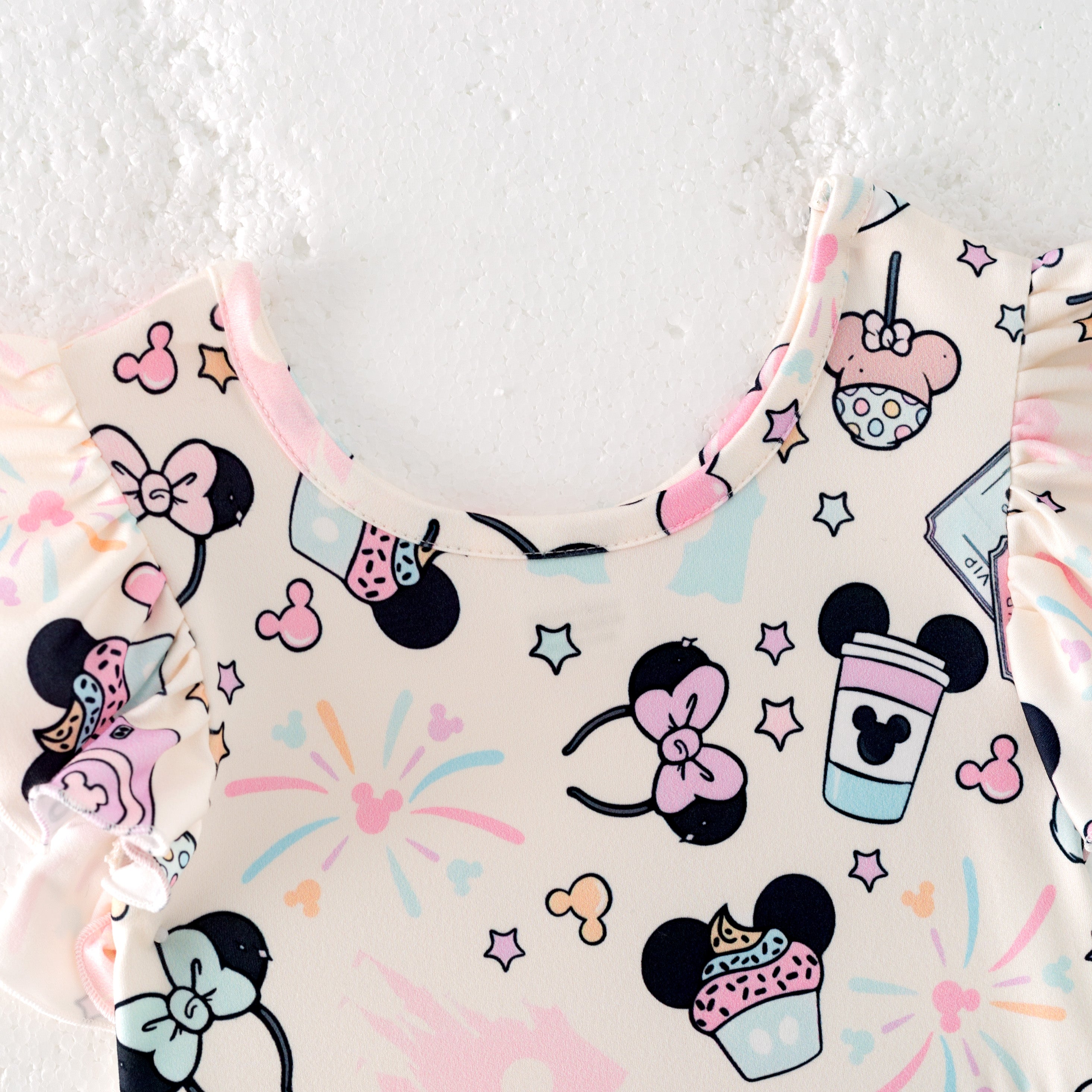 (Pre Order)Girls Spring and Summer Princess&Cartoon Print Dress