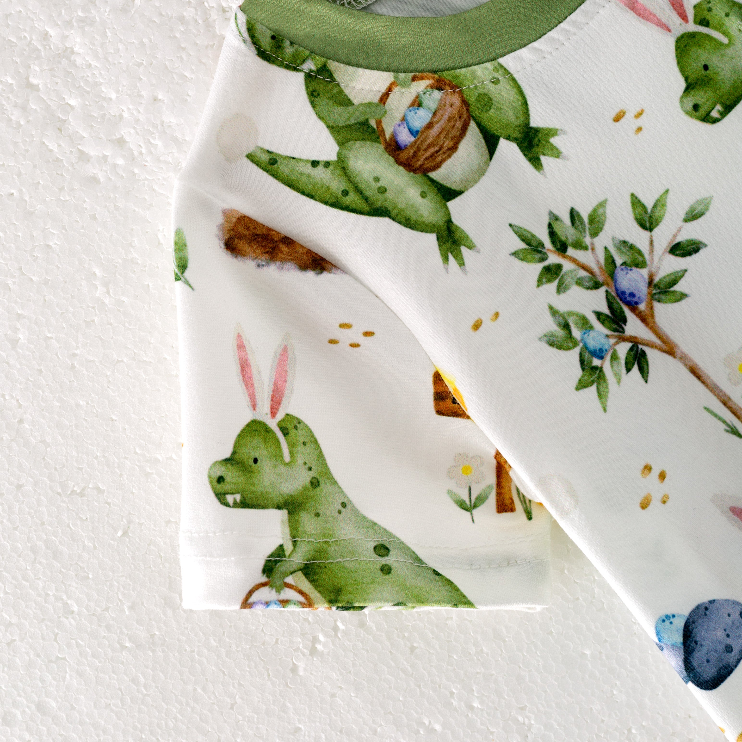 (Pre Order)Boys Easter Bunny&Farm Print Top