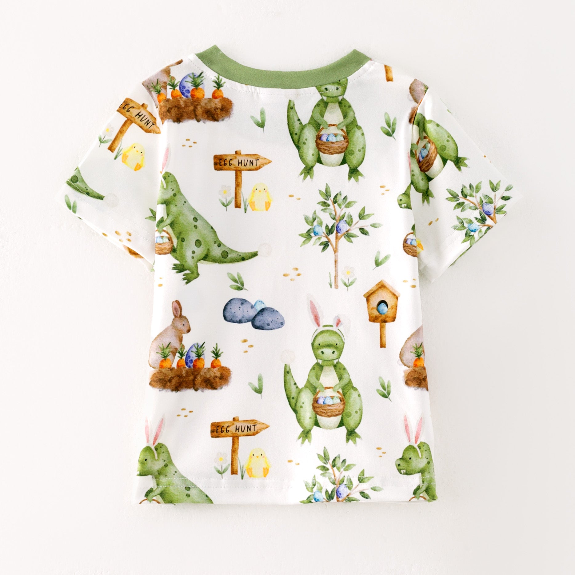 (Pre Order)Boys Easter Bunny&Farm Print Top