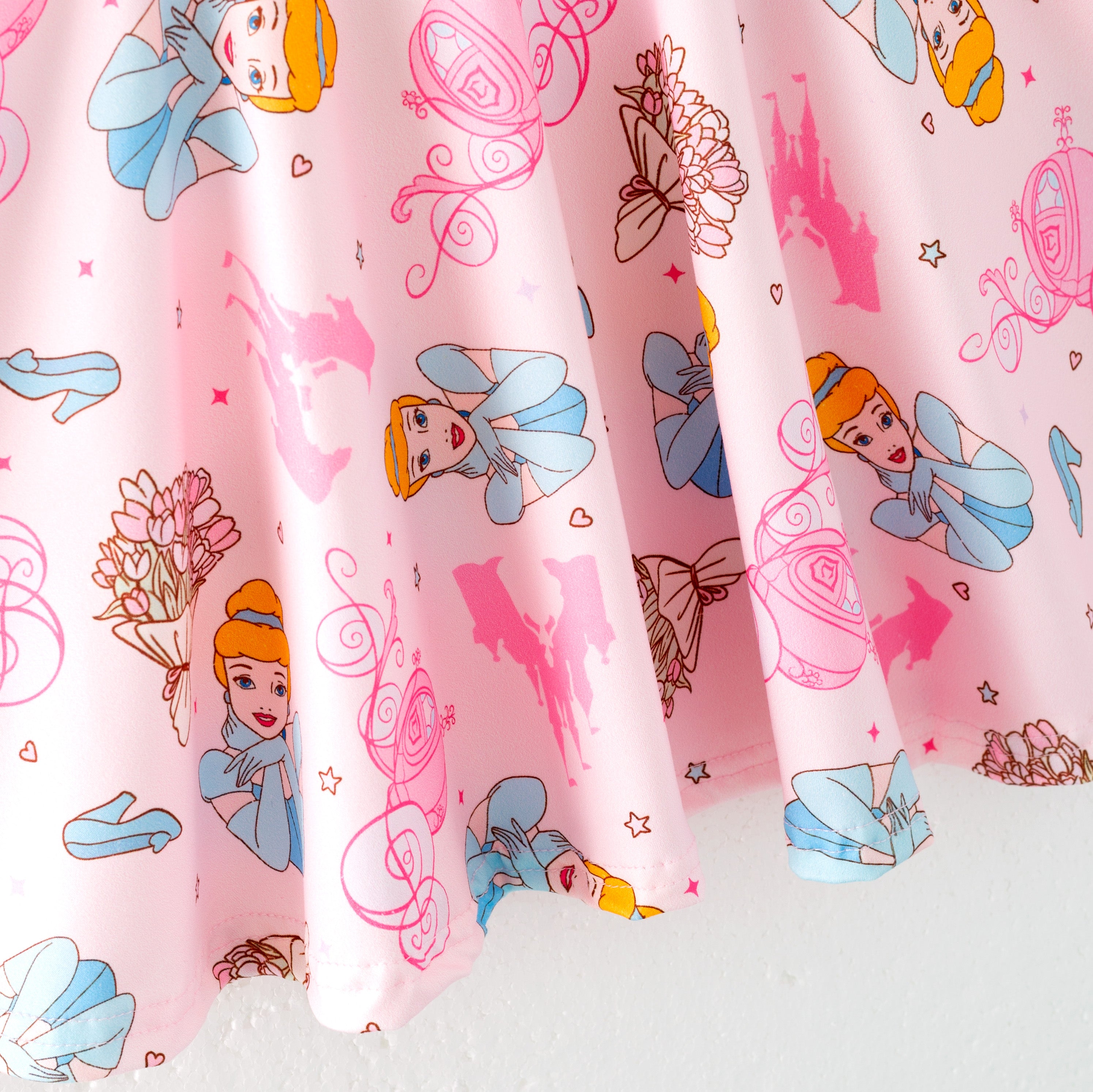 (Pre Order)Girls Spring and Summer Princess&Cartoon Print Dress