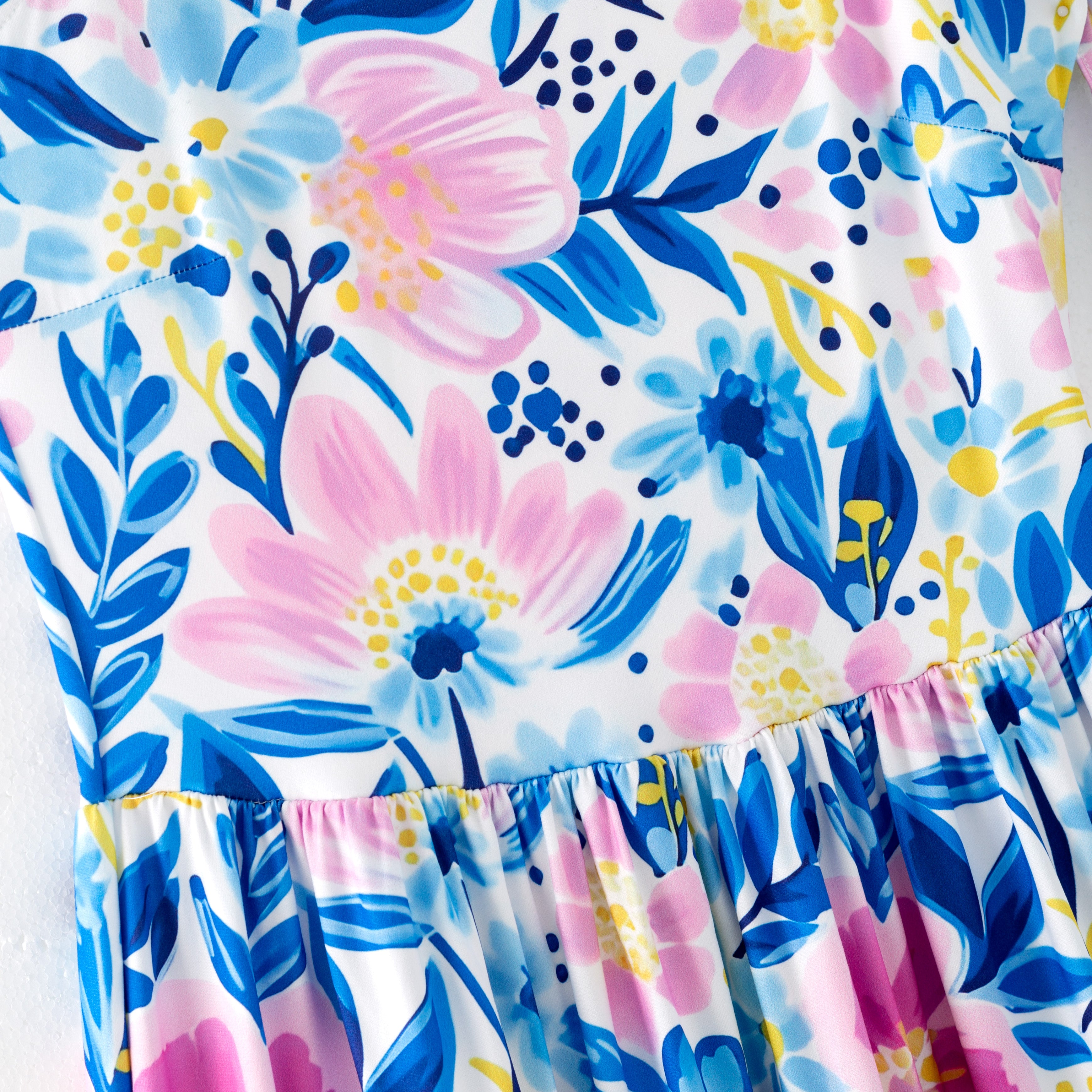 (Pre Order)Mommy&Me Spring and Summer Floral Print MAXI Dress