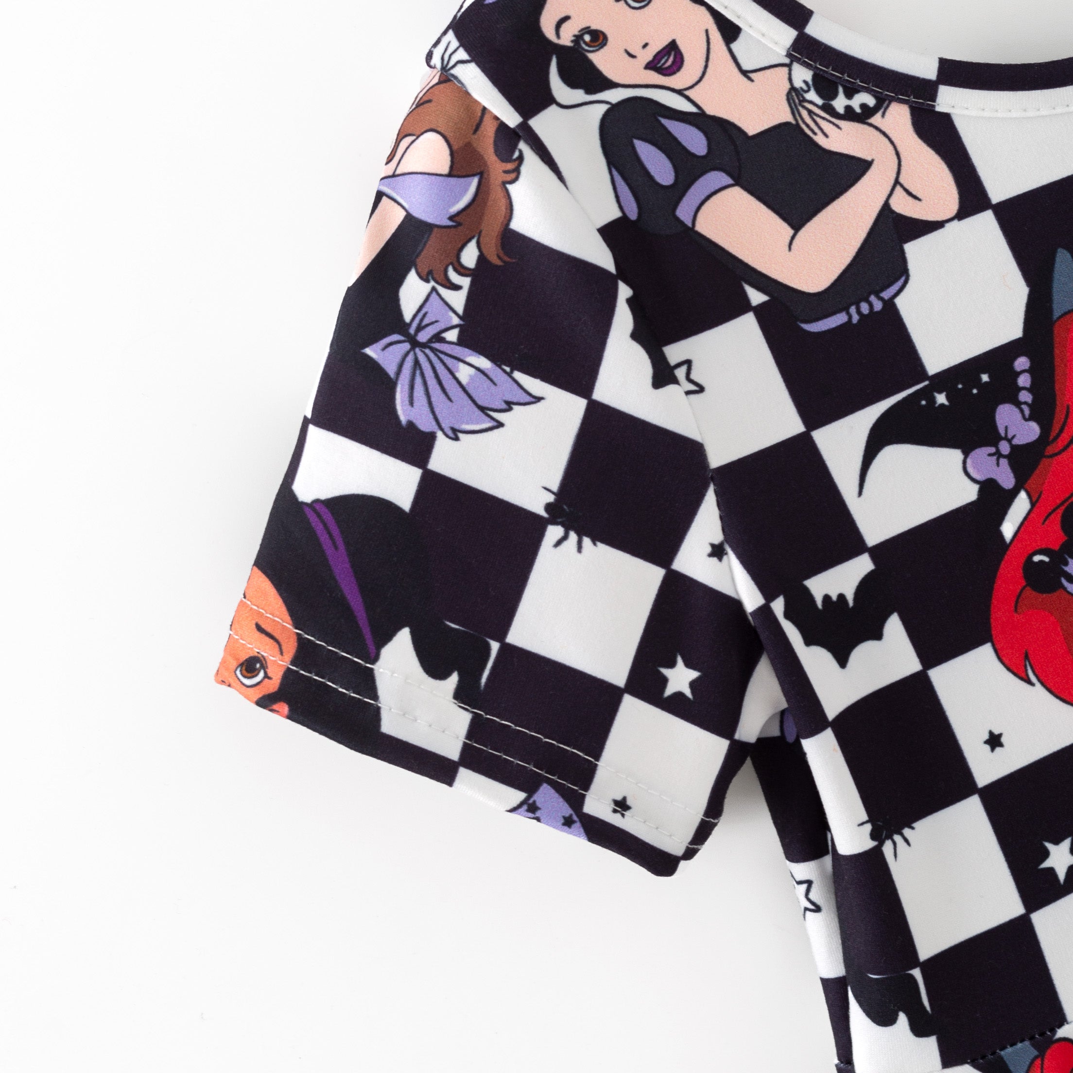 (Pre Order,Prepack Zone)Girls Halloween Cartoon&Princess Print Dress