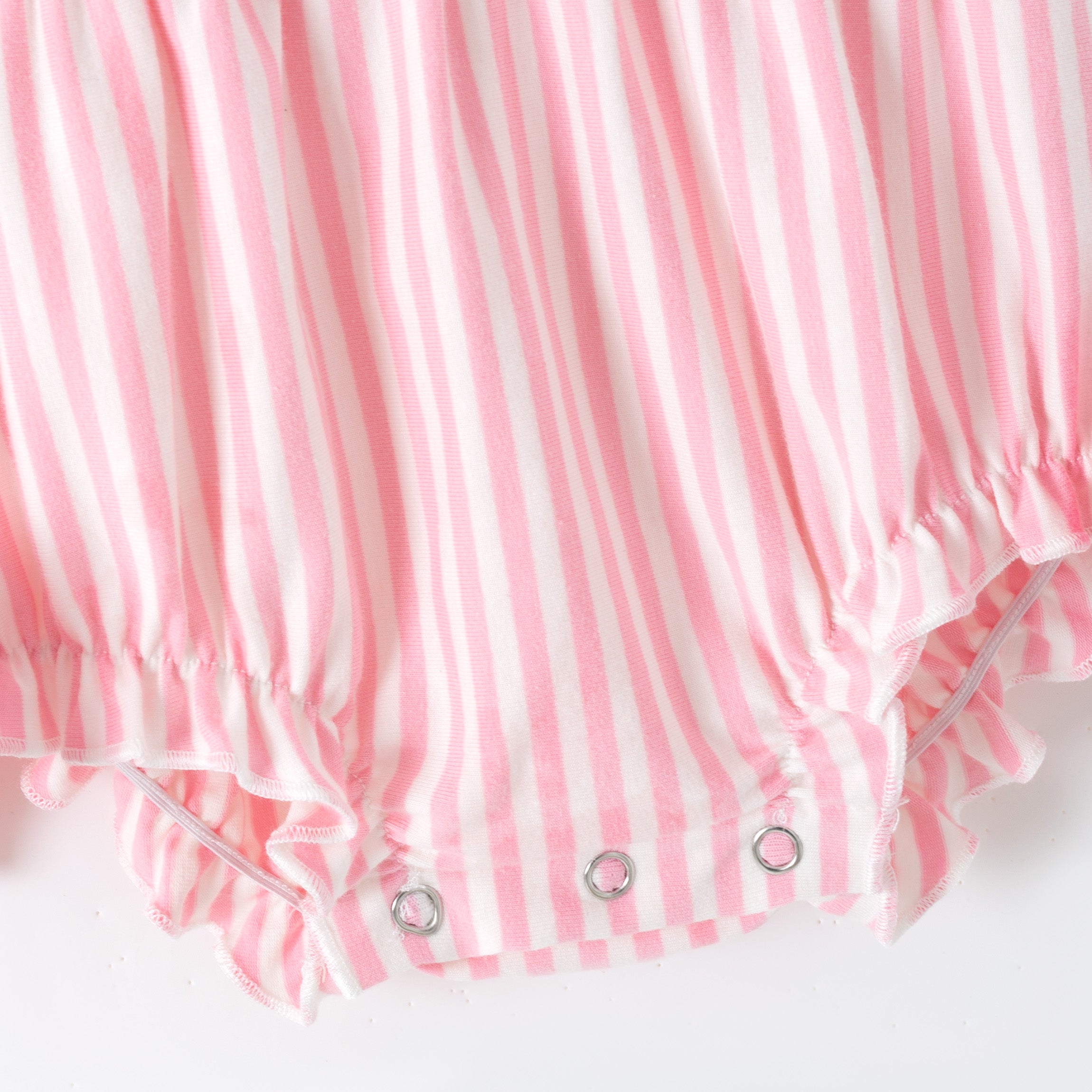 (In Stock)Toddler Girls Summer Watermelon Applique Cotton Romper