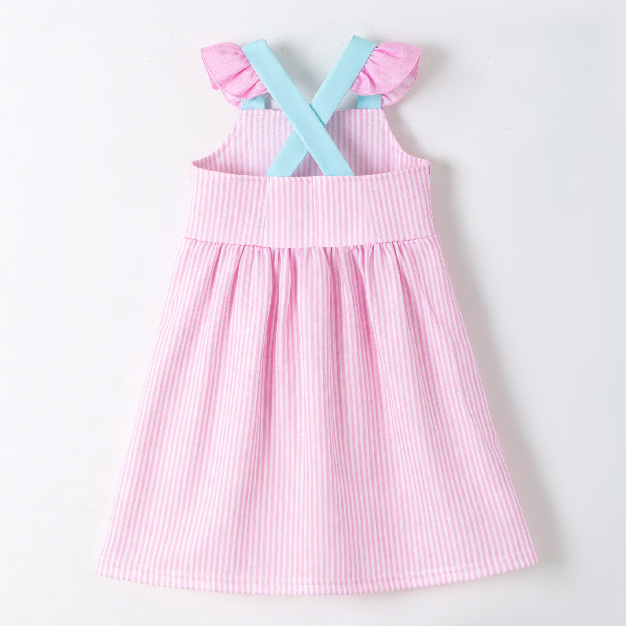 (Pre Order,Prepack Zone)Family Sea Shell Applique Dress&Romper(Mix Size)