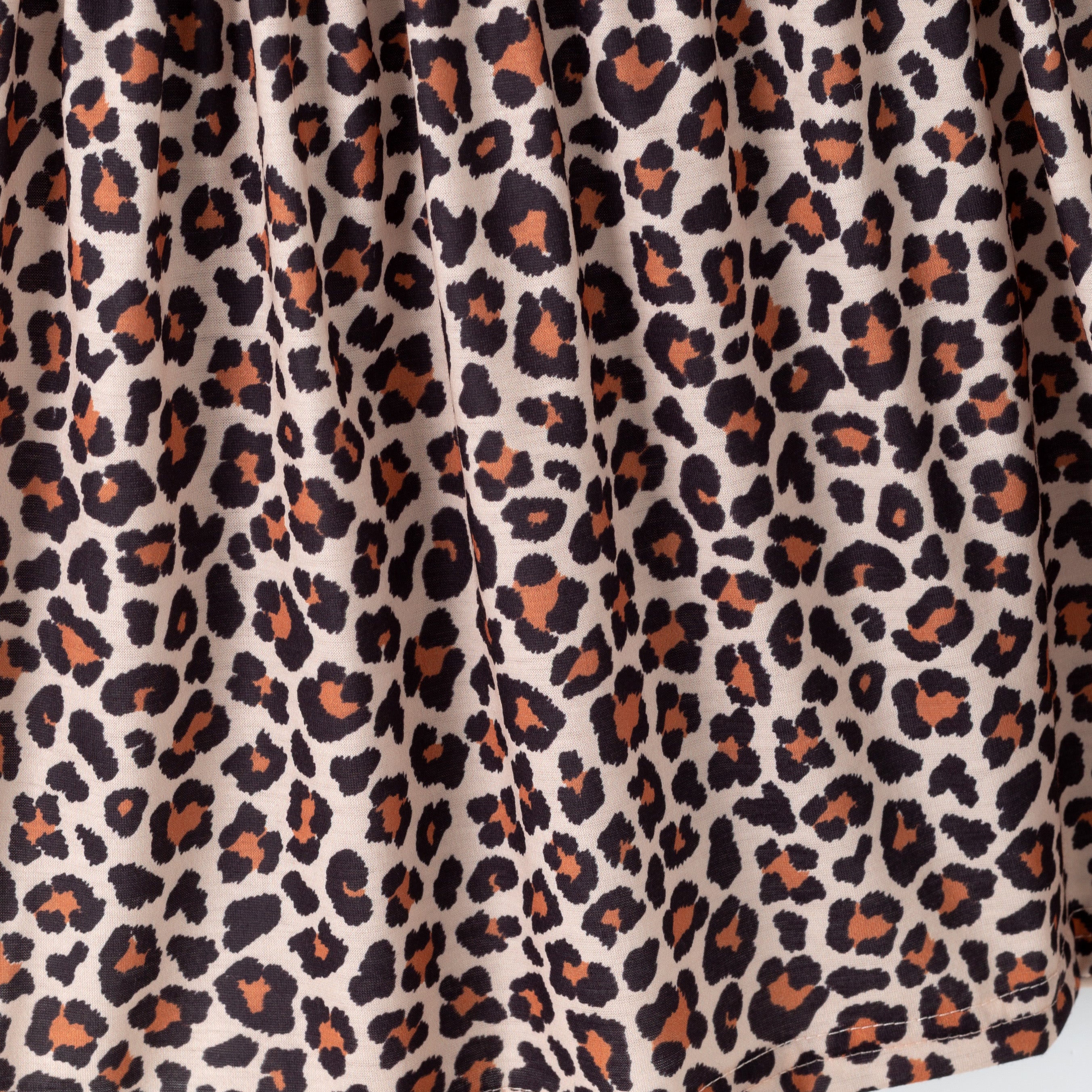 (Pre Order,Prepack Zone)Family Cartoon Applique Leopard Print Dress&Romper(Mix Size)