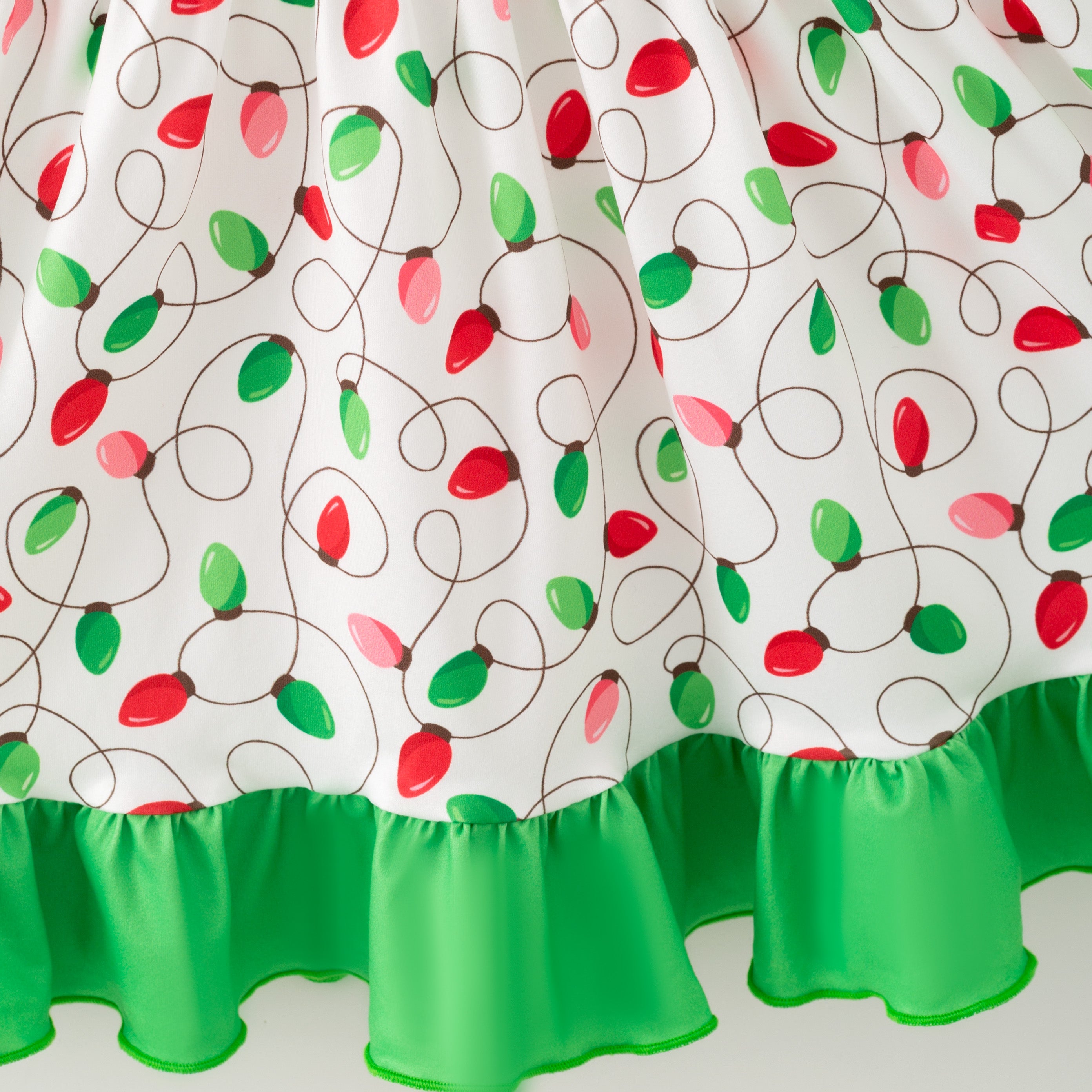 (Pre Order,Prepack Zone)Girls Christmas Print Dress&Pajamas