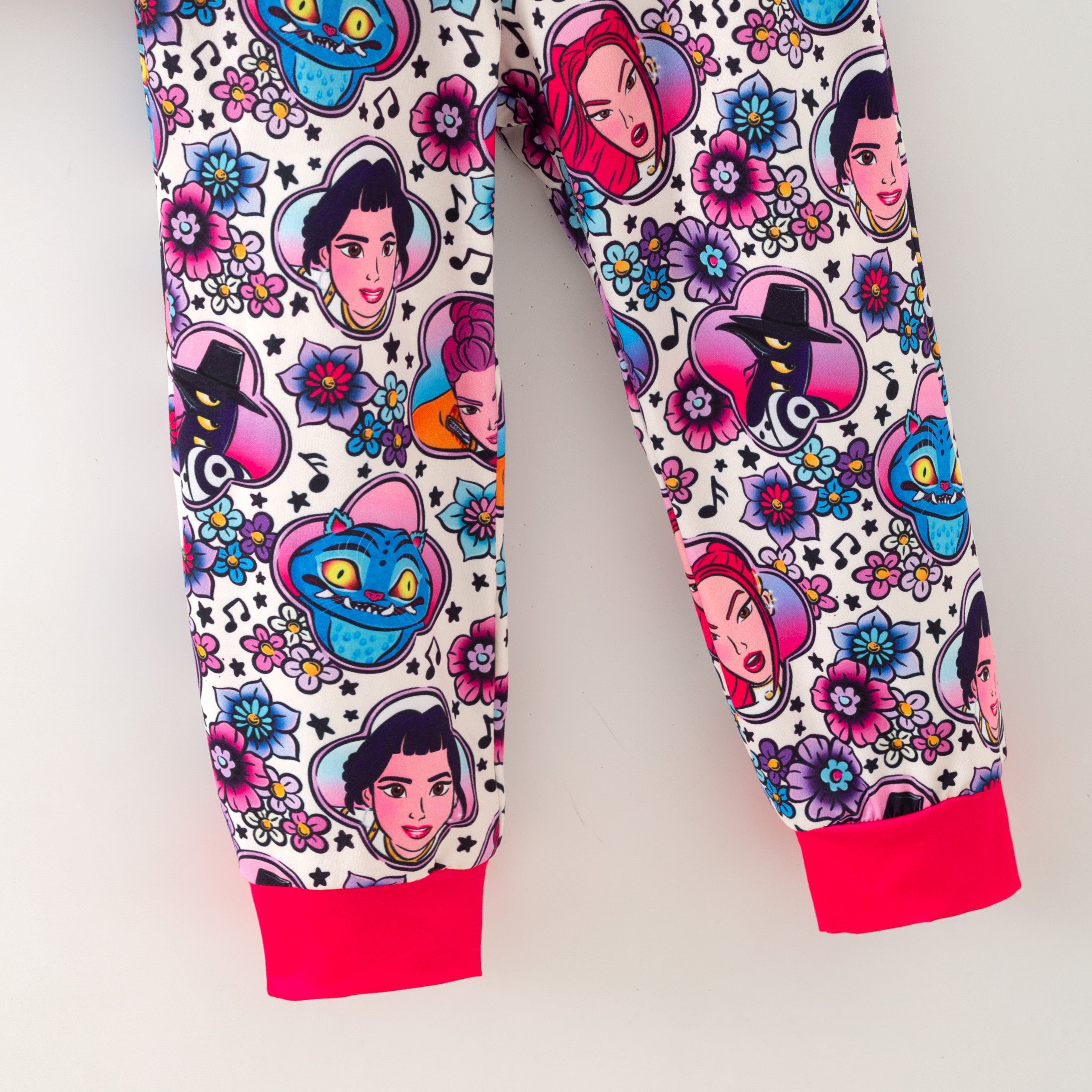 (Pre Order,Prepack Zone)Girls Movie Character Print Pajamas(Mix Size)