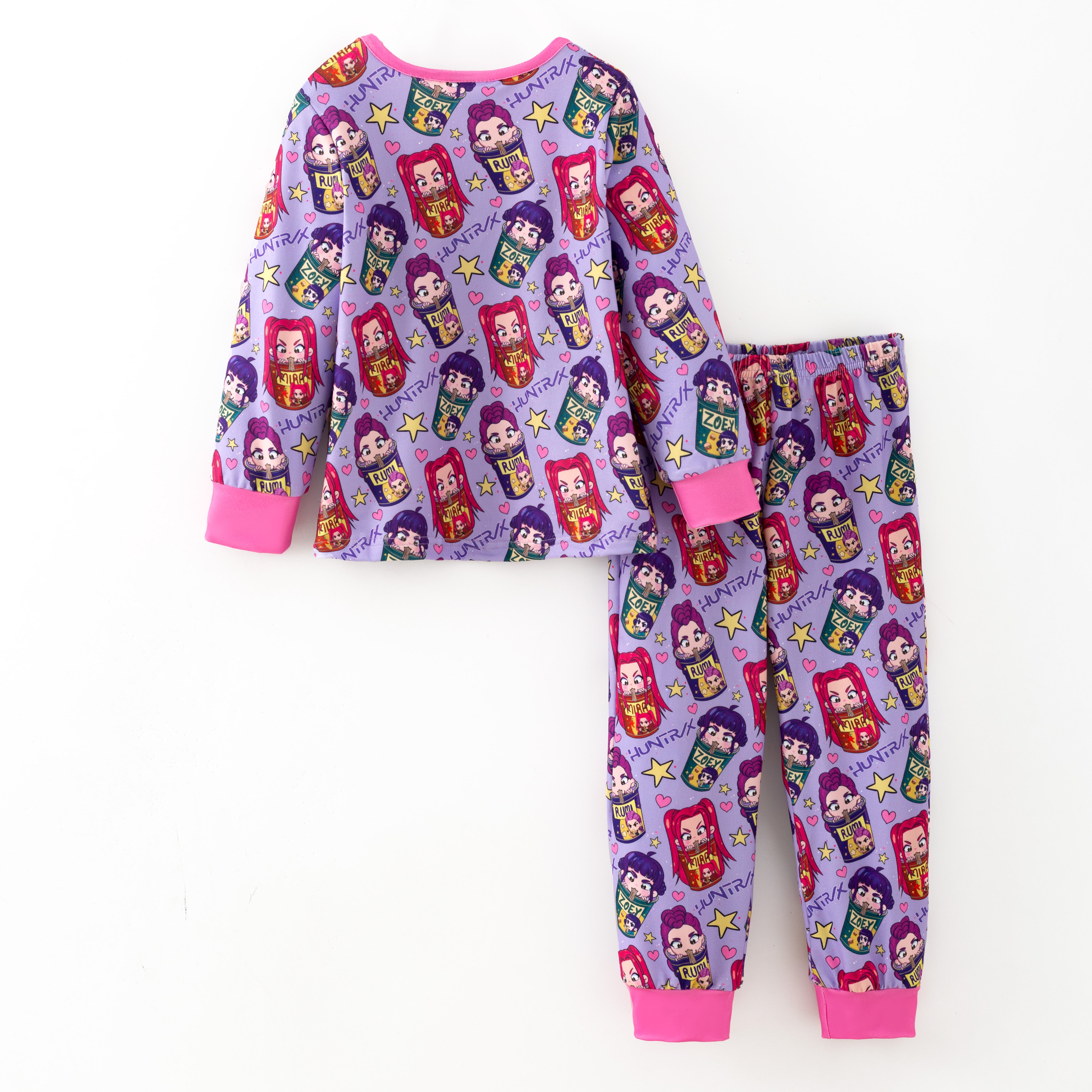 (Pre Order,Prepack Zone)Girls Movie Character Print Pajamas(Mix Size)