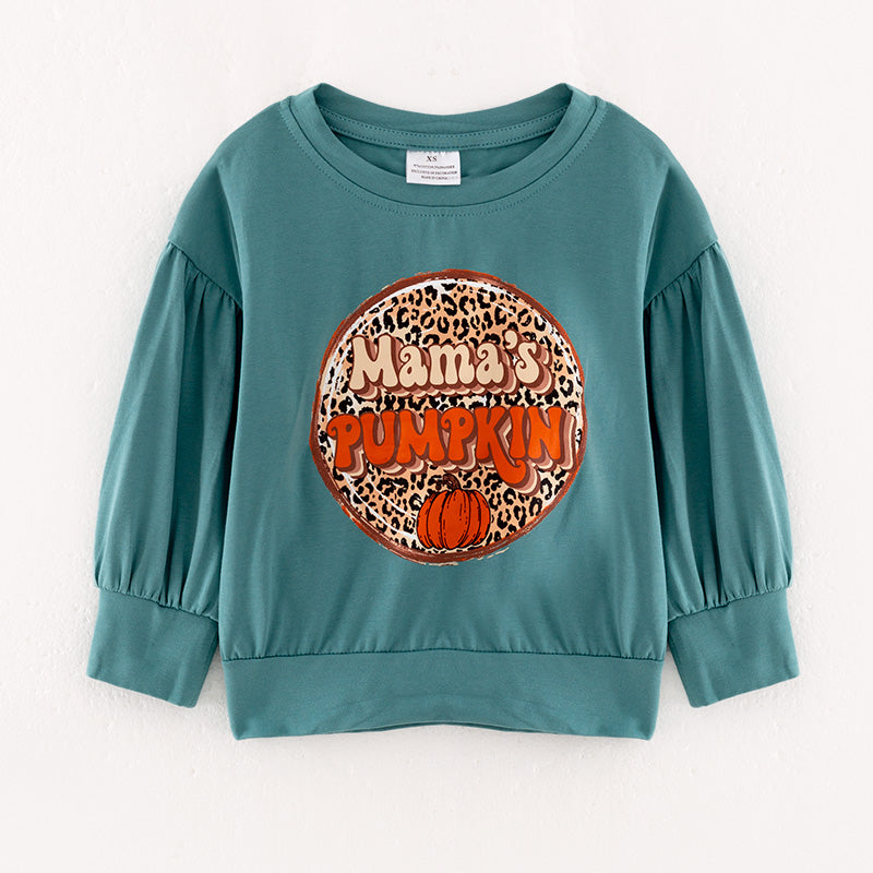 (In Stock Q5-5-1)Mommy and Me Thanksgiving Print Top