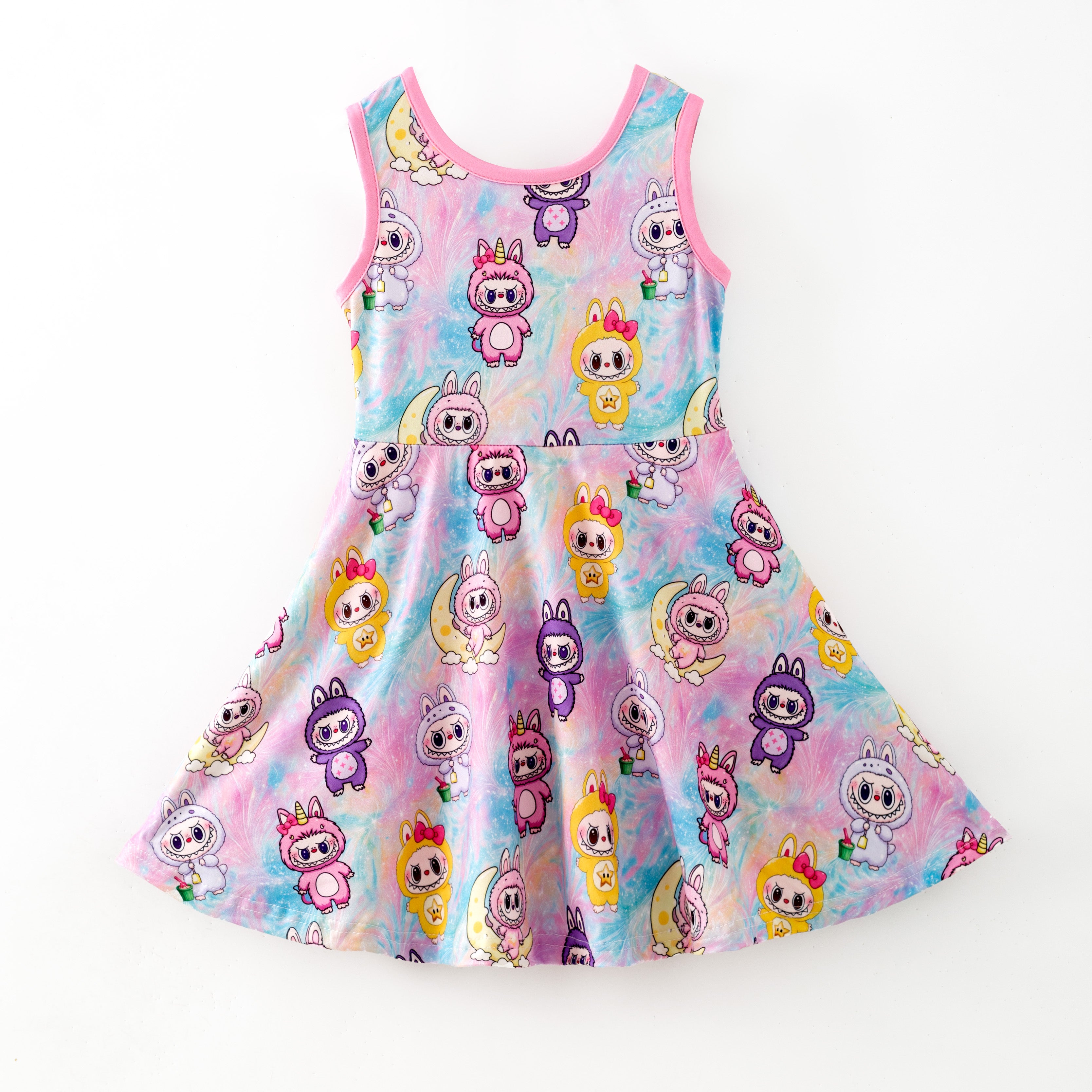 (Pre Order,Prepack Zone)Girls LBB Print Dress(Mix Size)