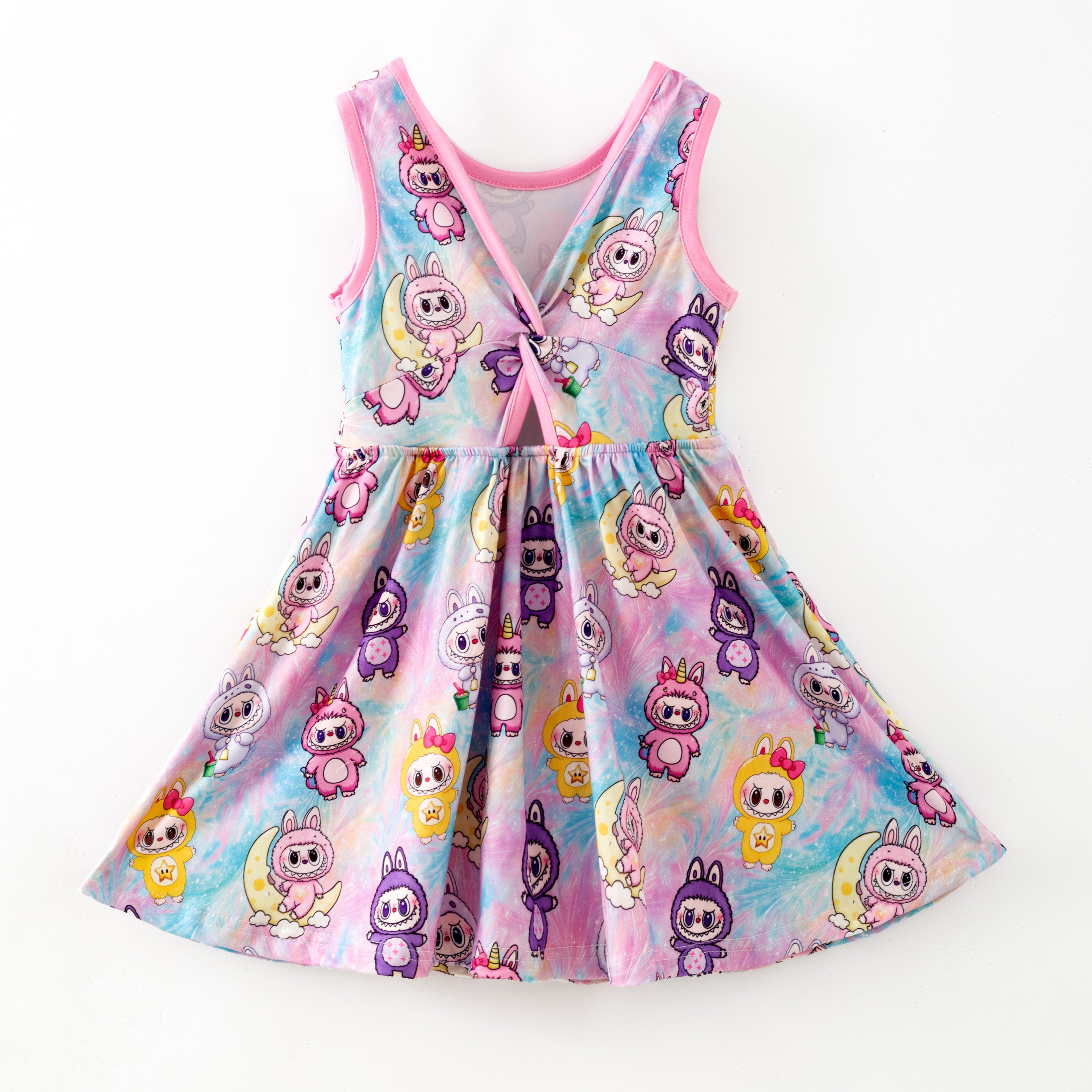 (Pre Order,Prepack Zone)Girls LBB Print Dress(Mix Size)