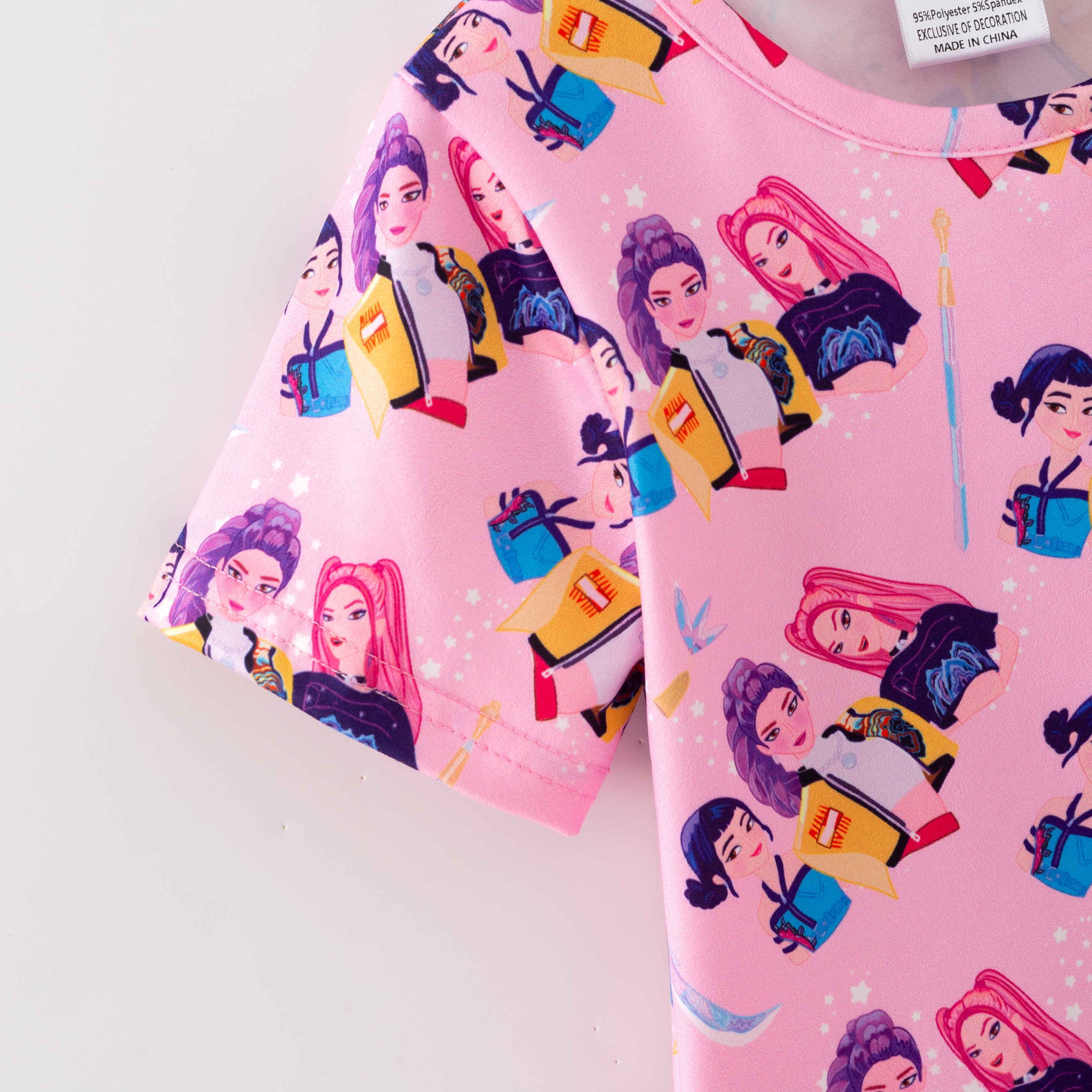 (Pre Order,Prepack Zone)Girls Movie Character Print Dress,Set&Top(Mix Size)