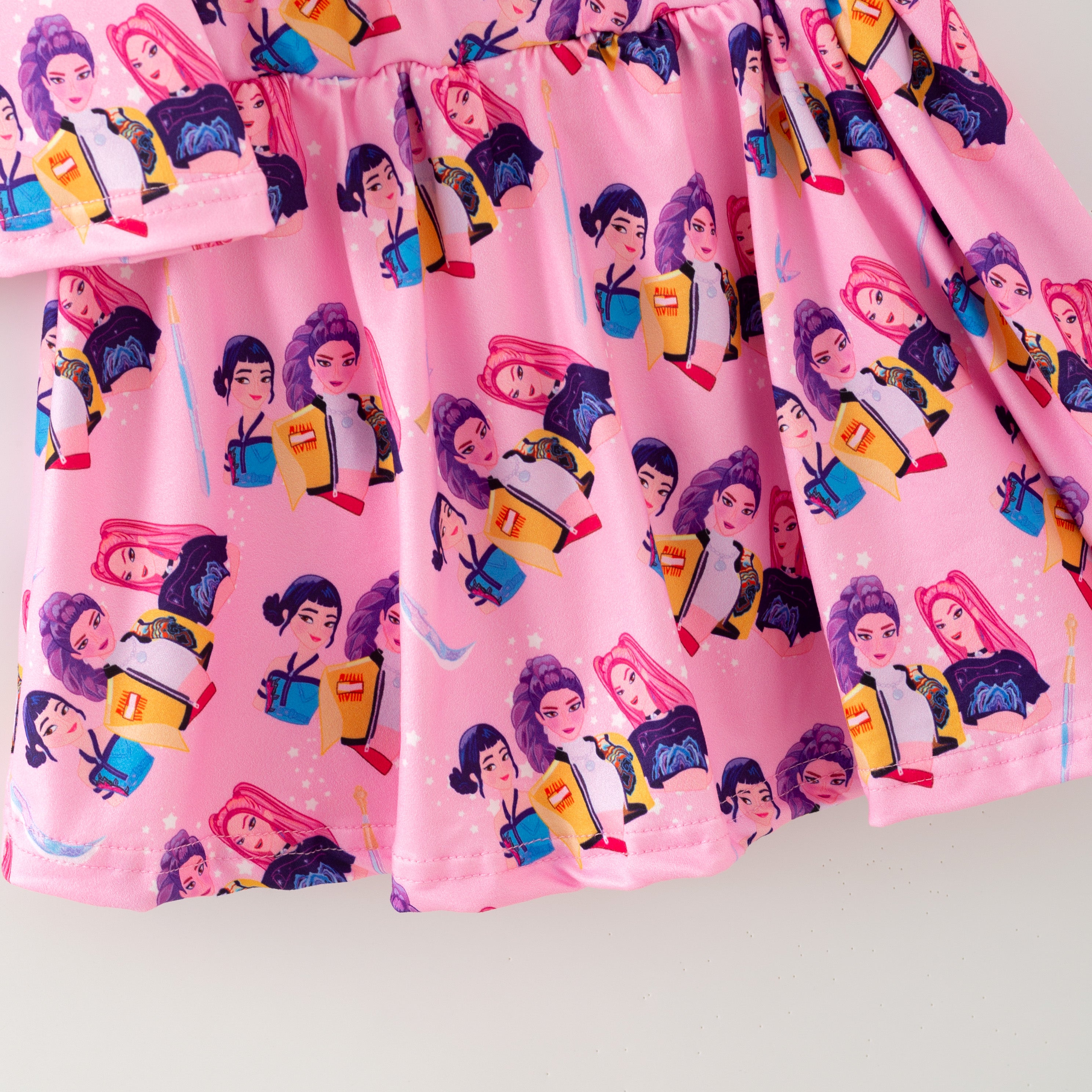 (Pre Order,Prepack Zone)Girls Movie Character Print Dress,Set&Top(Mix Size)