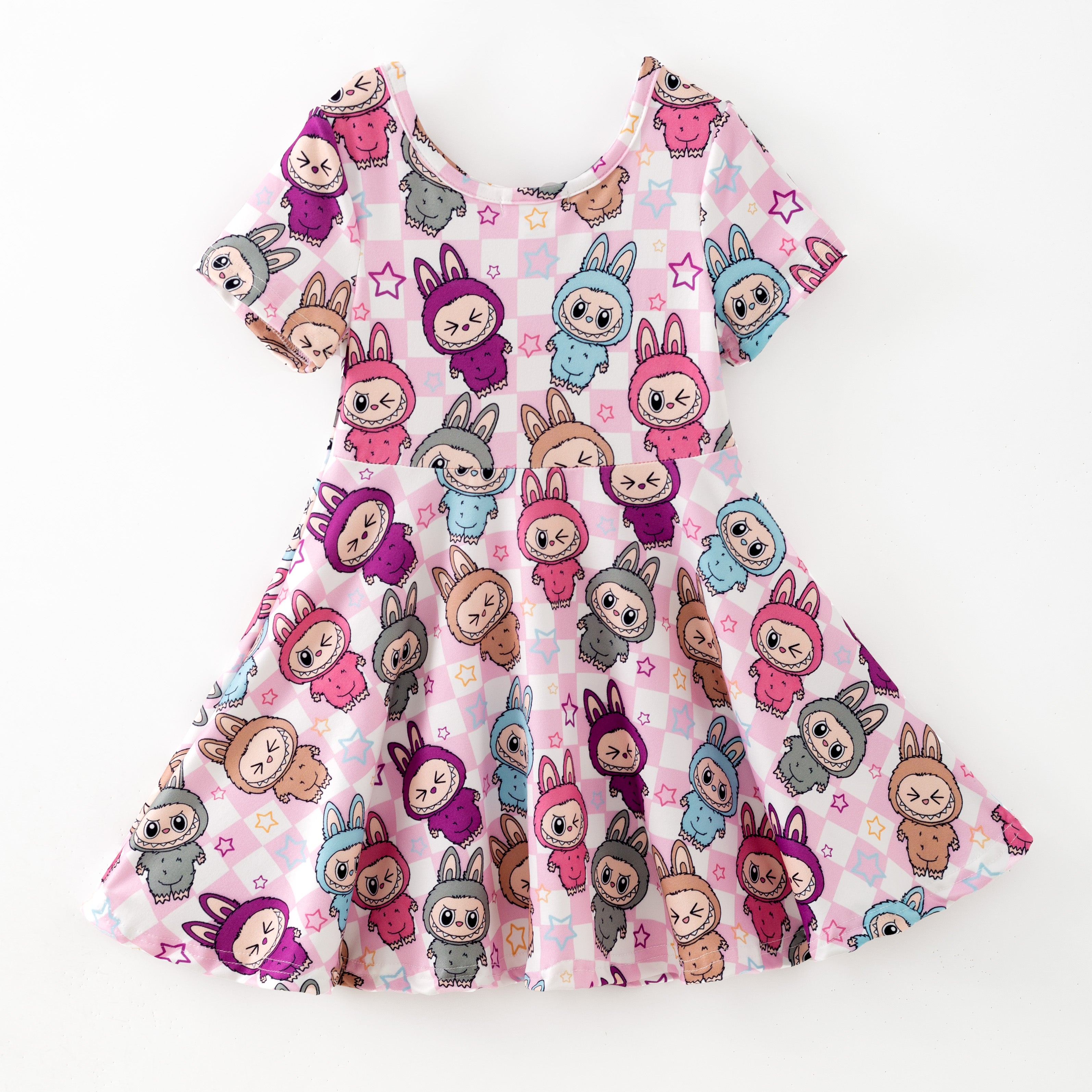 (Pre Order,Prepack Zone)Girls LBB Print Dress(Mix Size)