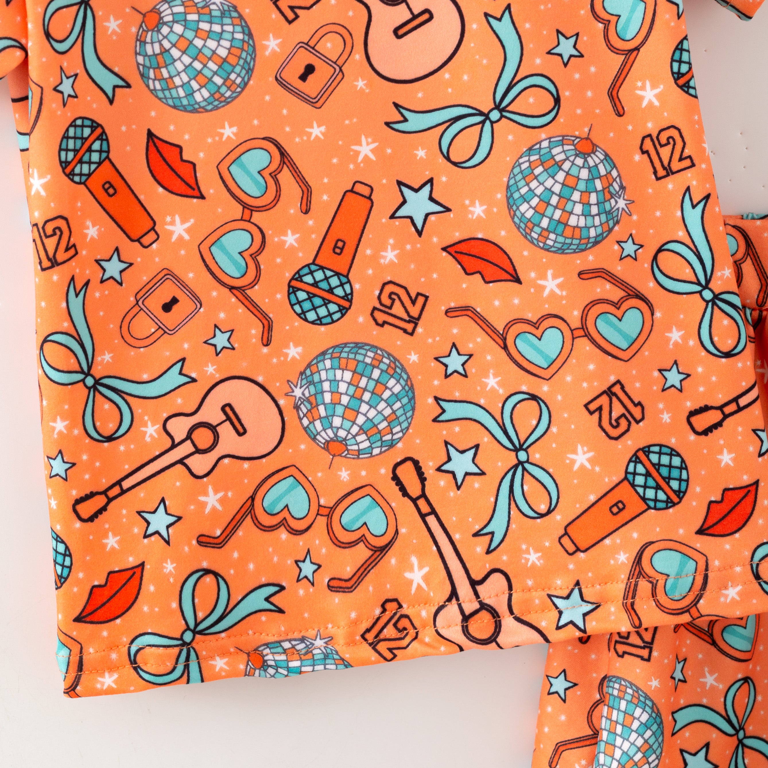 (Pre Order,Prepack Zone)Girls TS Print Pajamas&Set(Mix Size)