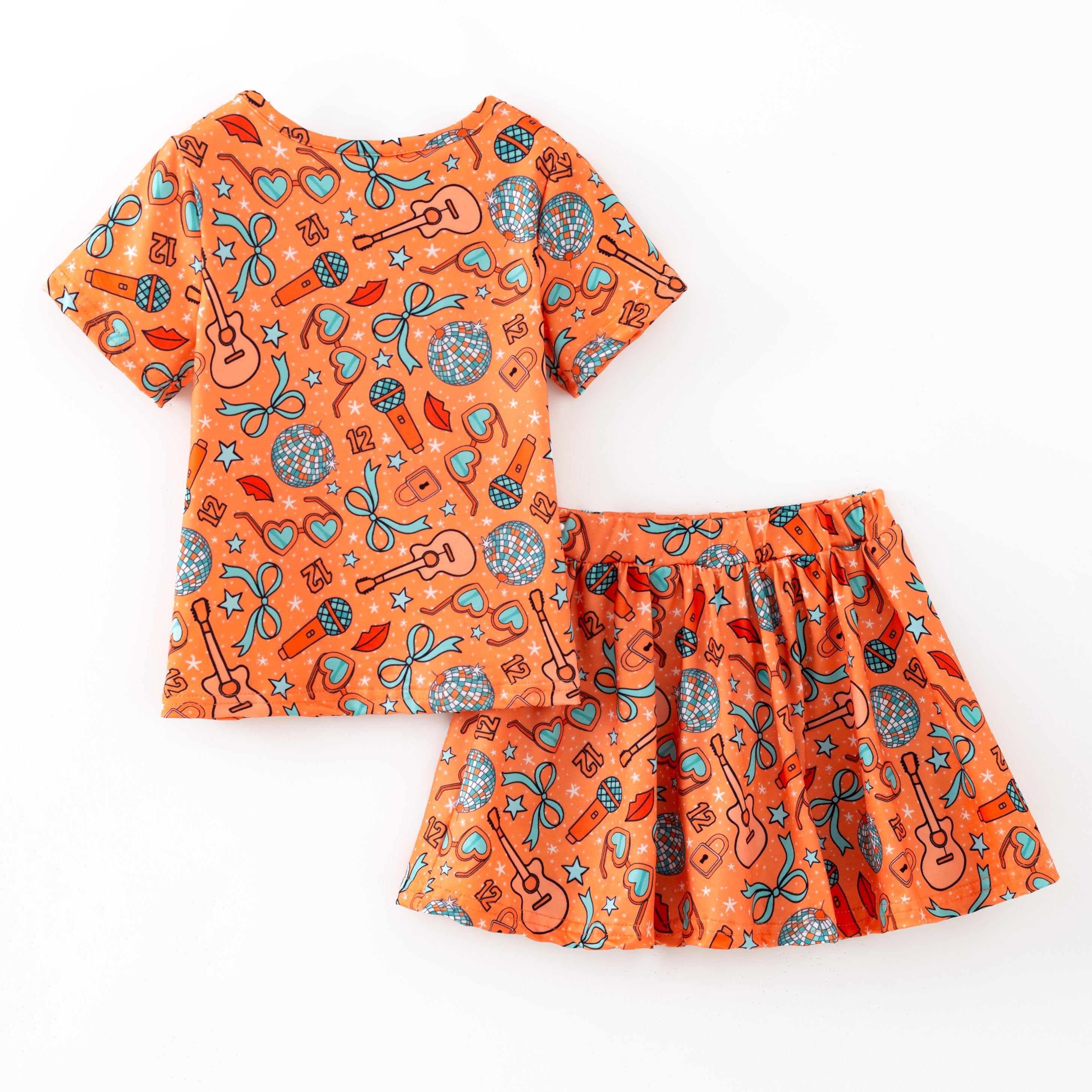 (Pre Order,Prepack Zone)Girls TS Print Pajamas&Set(Mix Size)