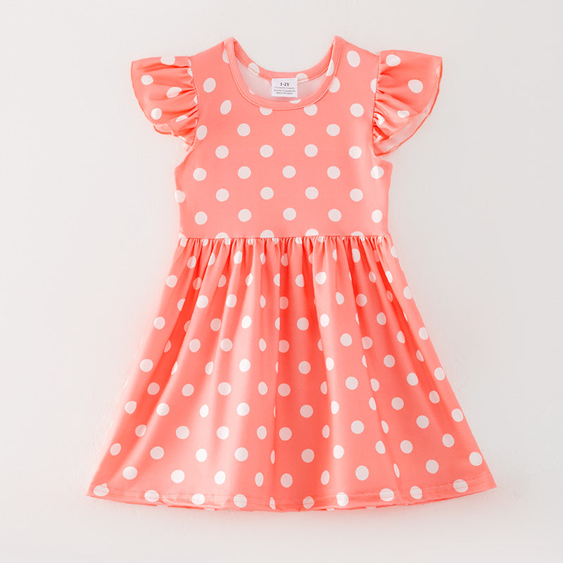 (In Stock)Girls Spring and Summer Floral Print Dress 3 Pieces