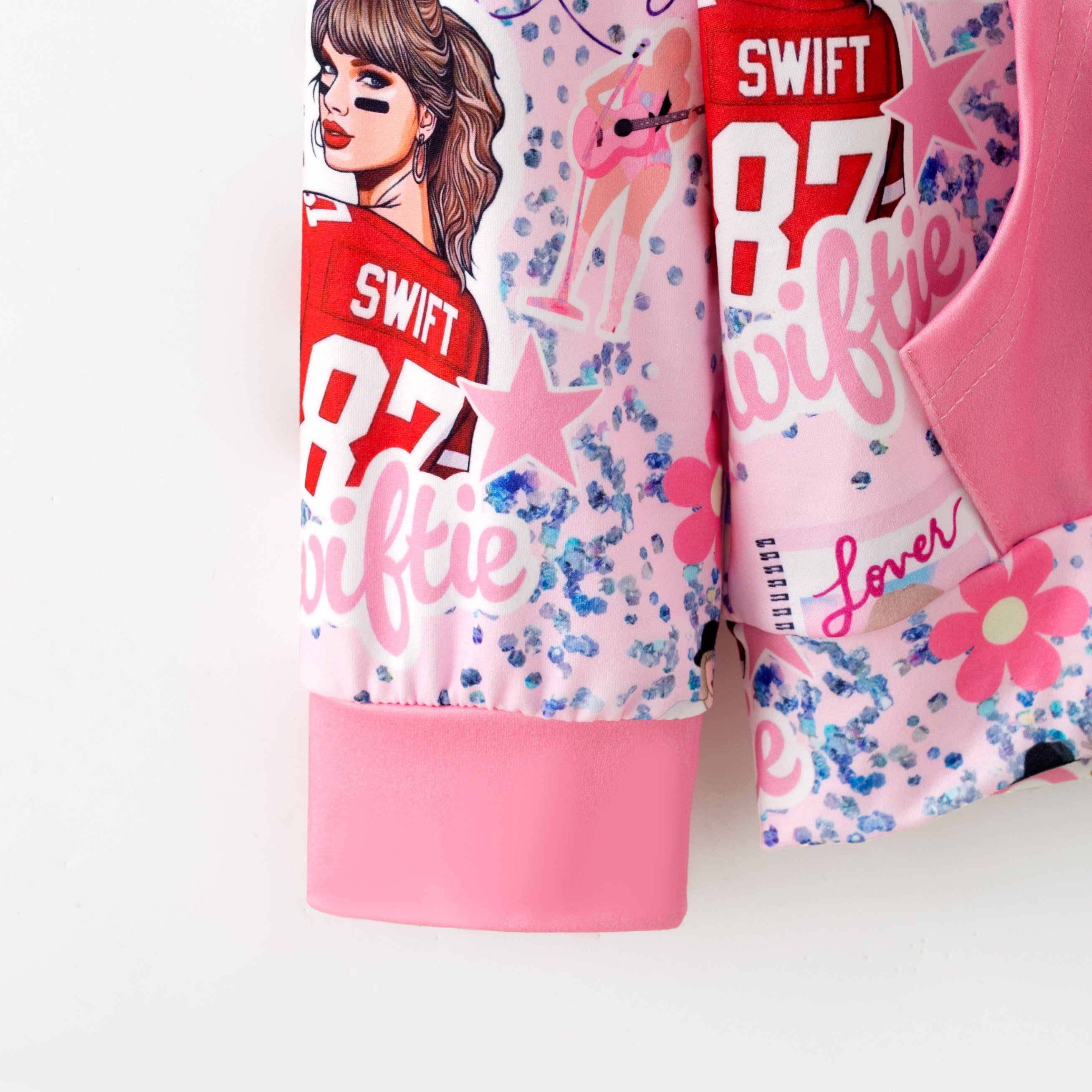 (Pre Order,Prepack Zone)Girls TS Print Hoodie&Pajamas(Mix Size)