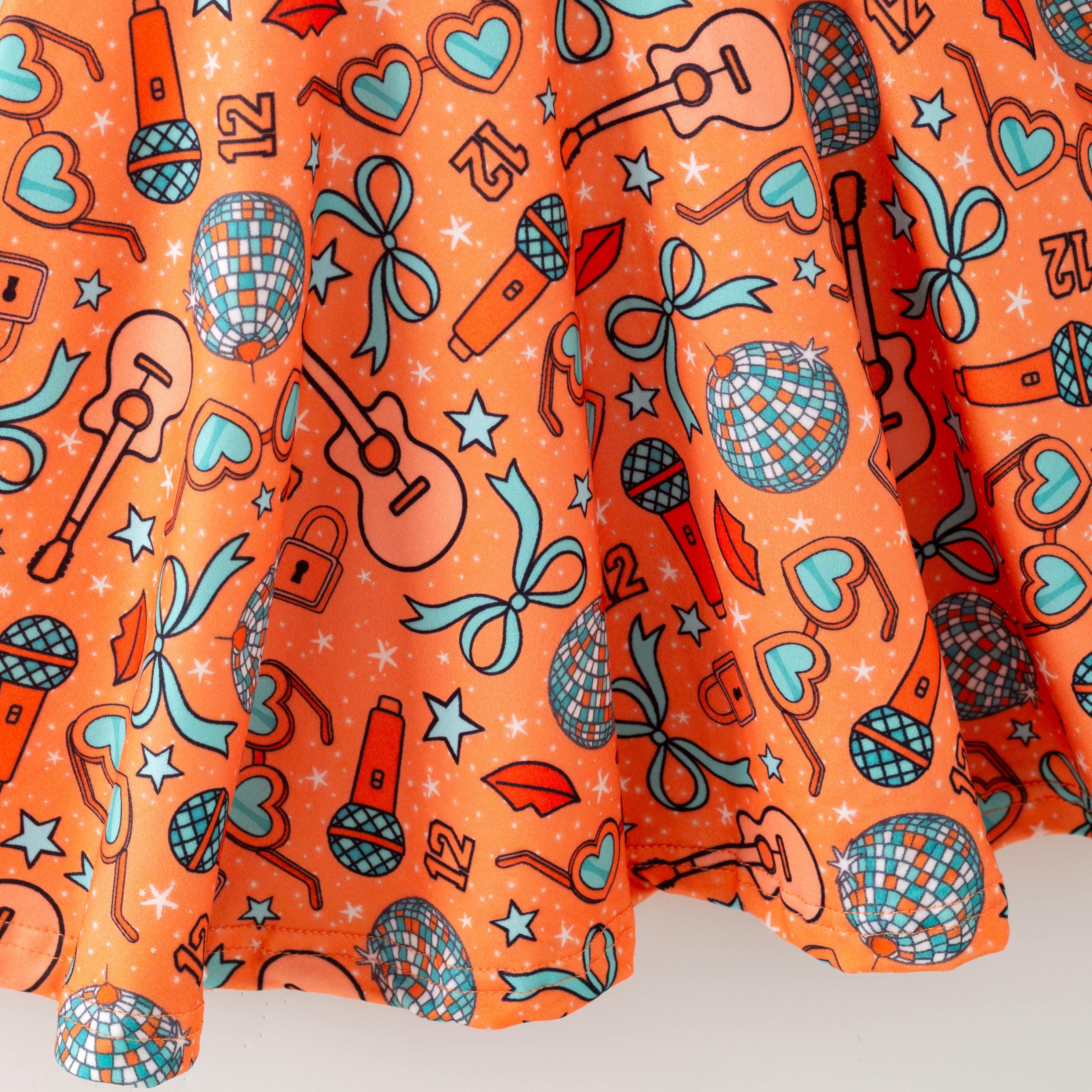 (Pre Order,Prepack Zone)Girls TS Print Dress(Mix Size)