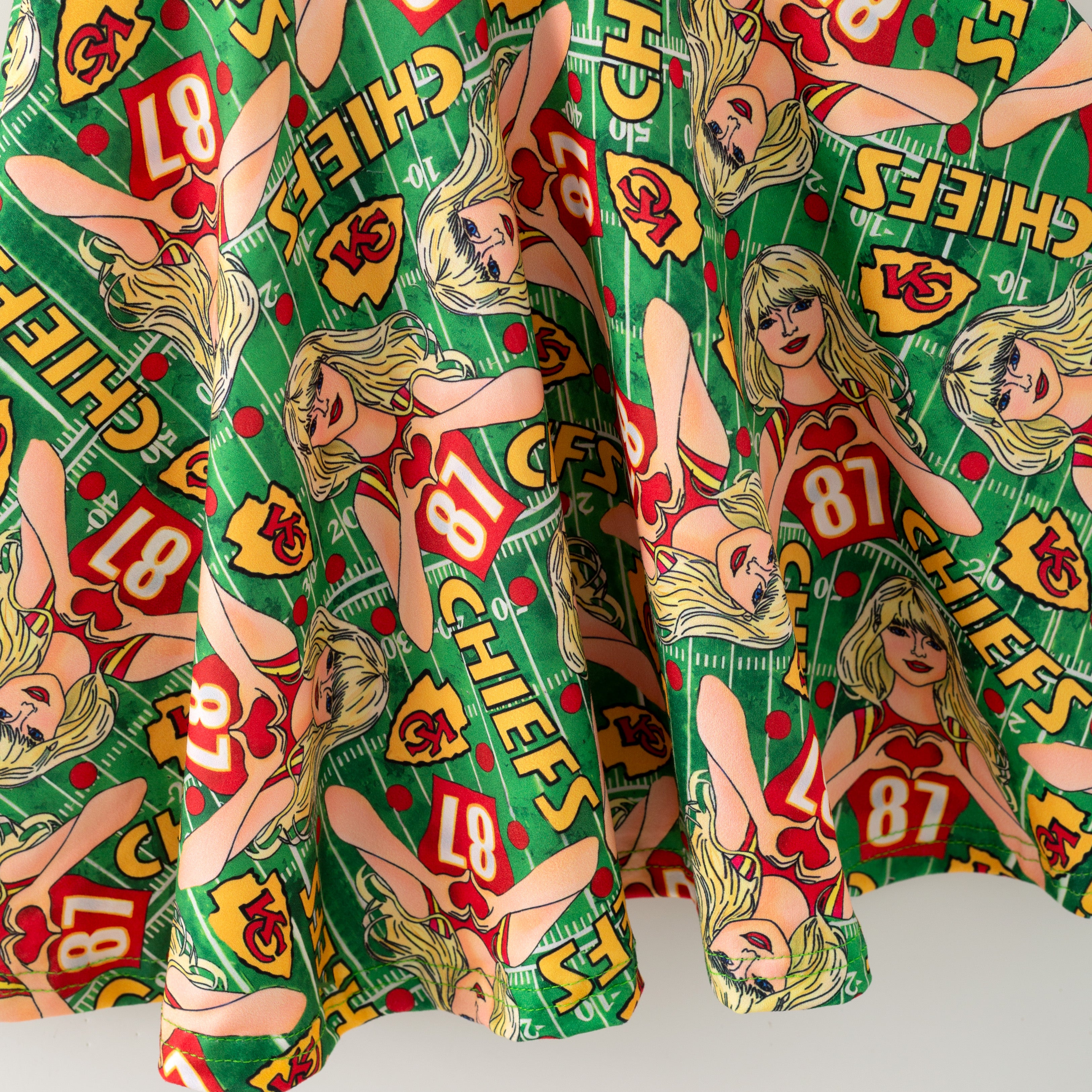 (Pre Order,Prepack Zone)Girls TS Print Dress(Mix Size)