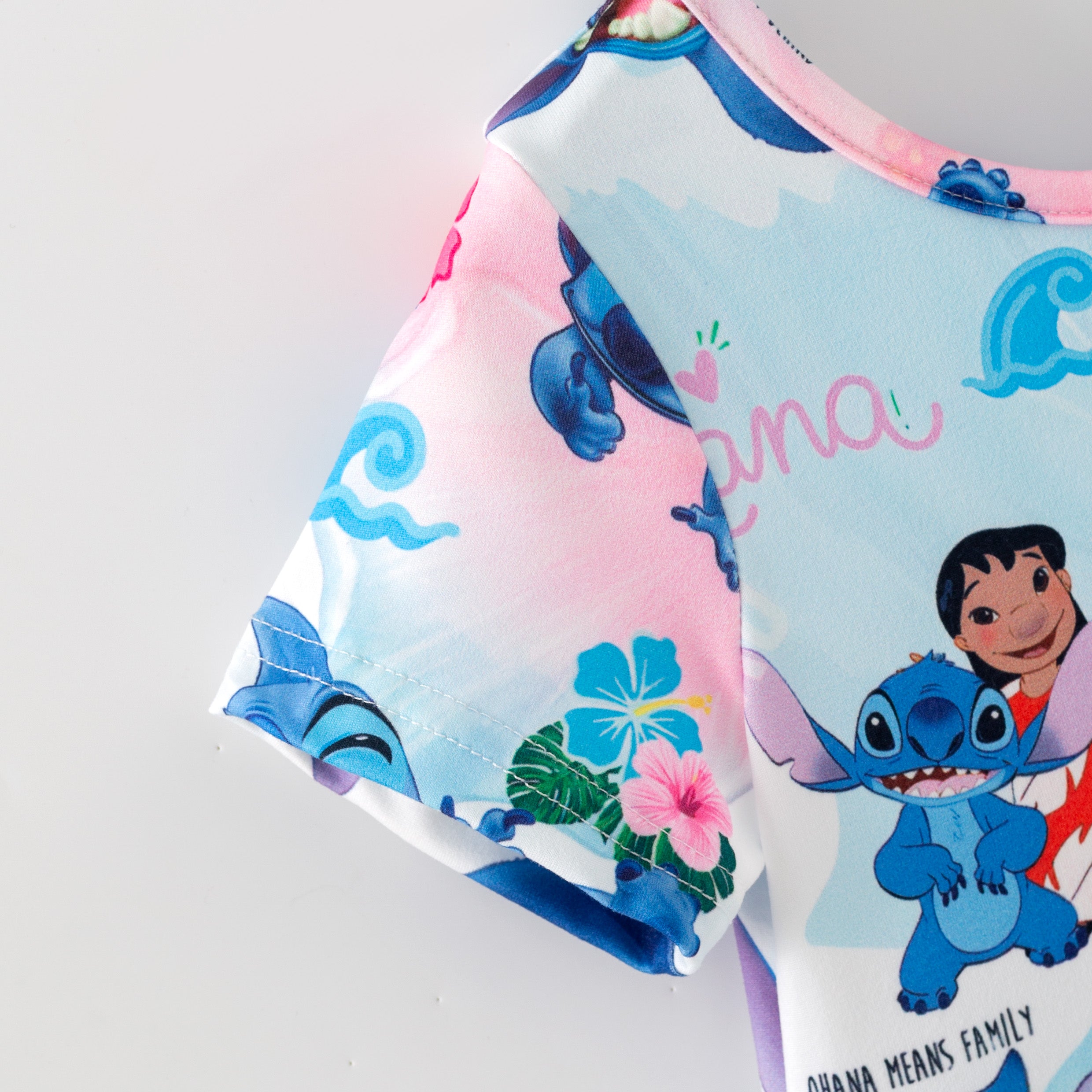 (Pre Order,Prepack Zone)Girls Blue Dog Print Dress(Mix Size)