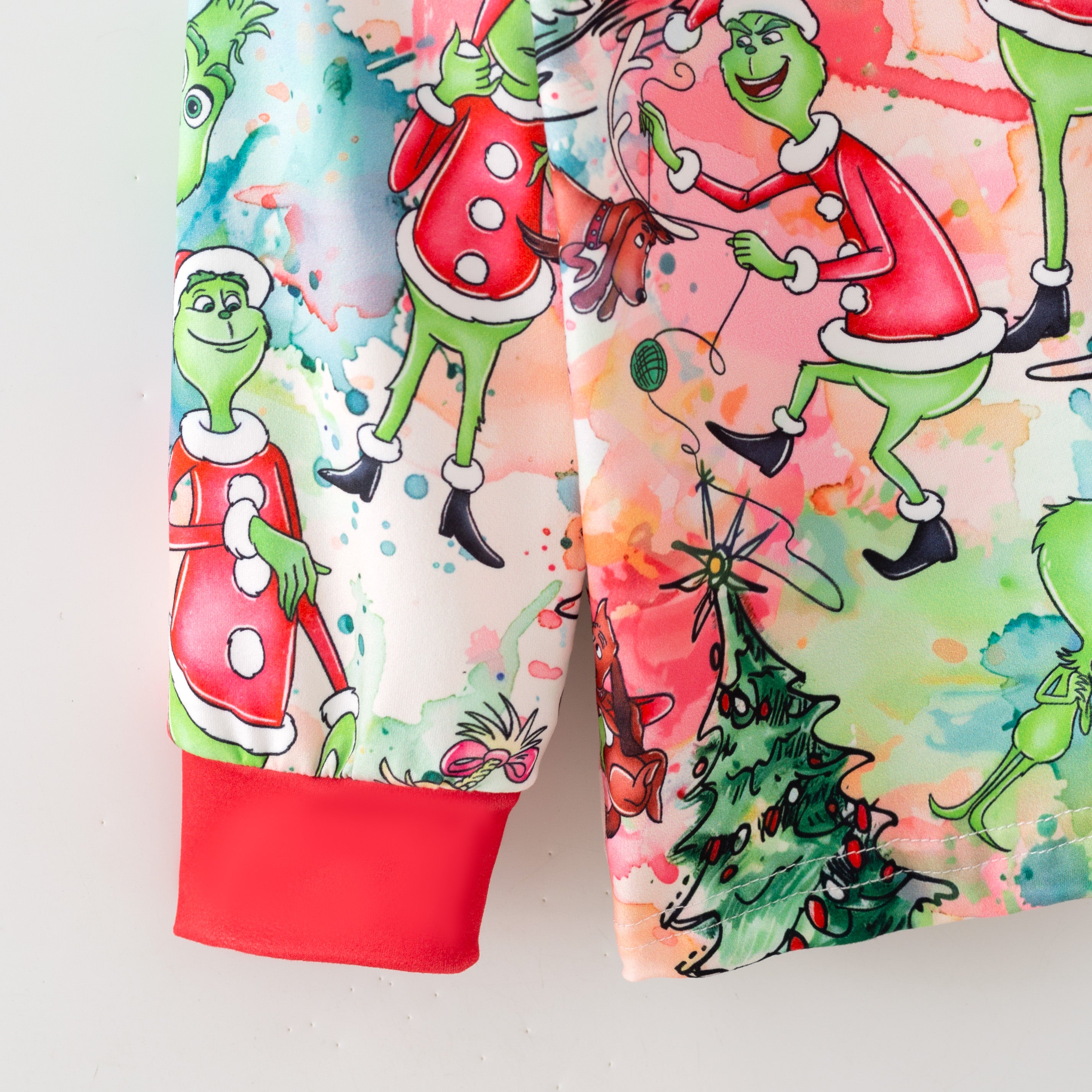 (Pre Order,Prepack Zone)Siblings Christmas Print Pajamas(Mix Size)