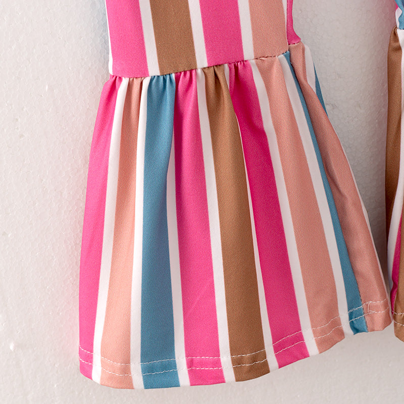 (In Stock E6-5-2)Girls Fall be KIND Print Outfit Set