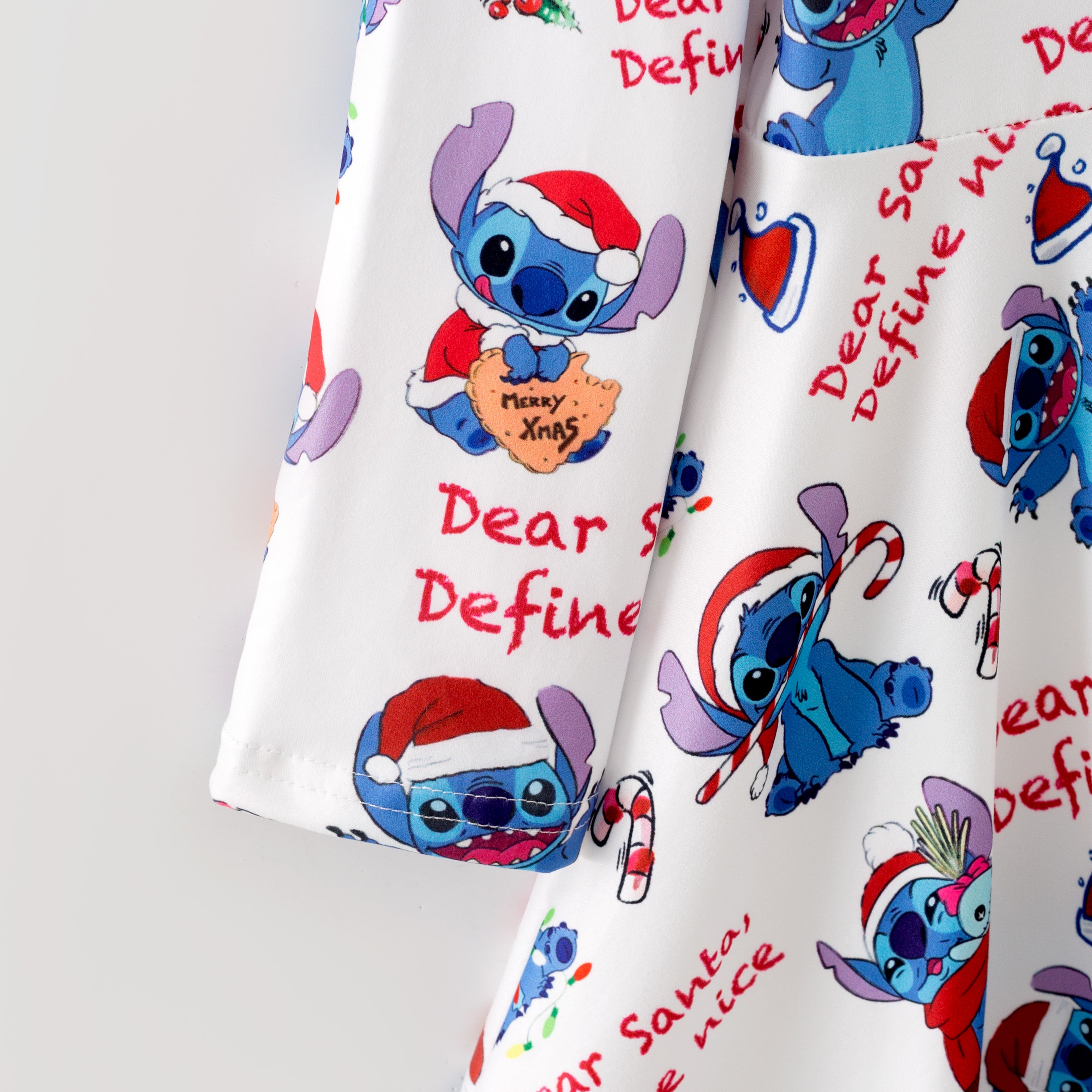 (Pre Order,Prepack Zone)Girls Christmas Cartoon Print Dress&Pajamas(Mix Size)