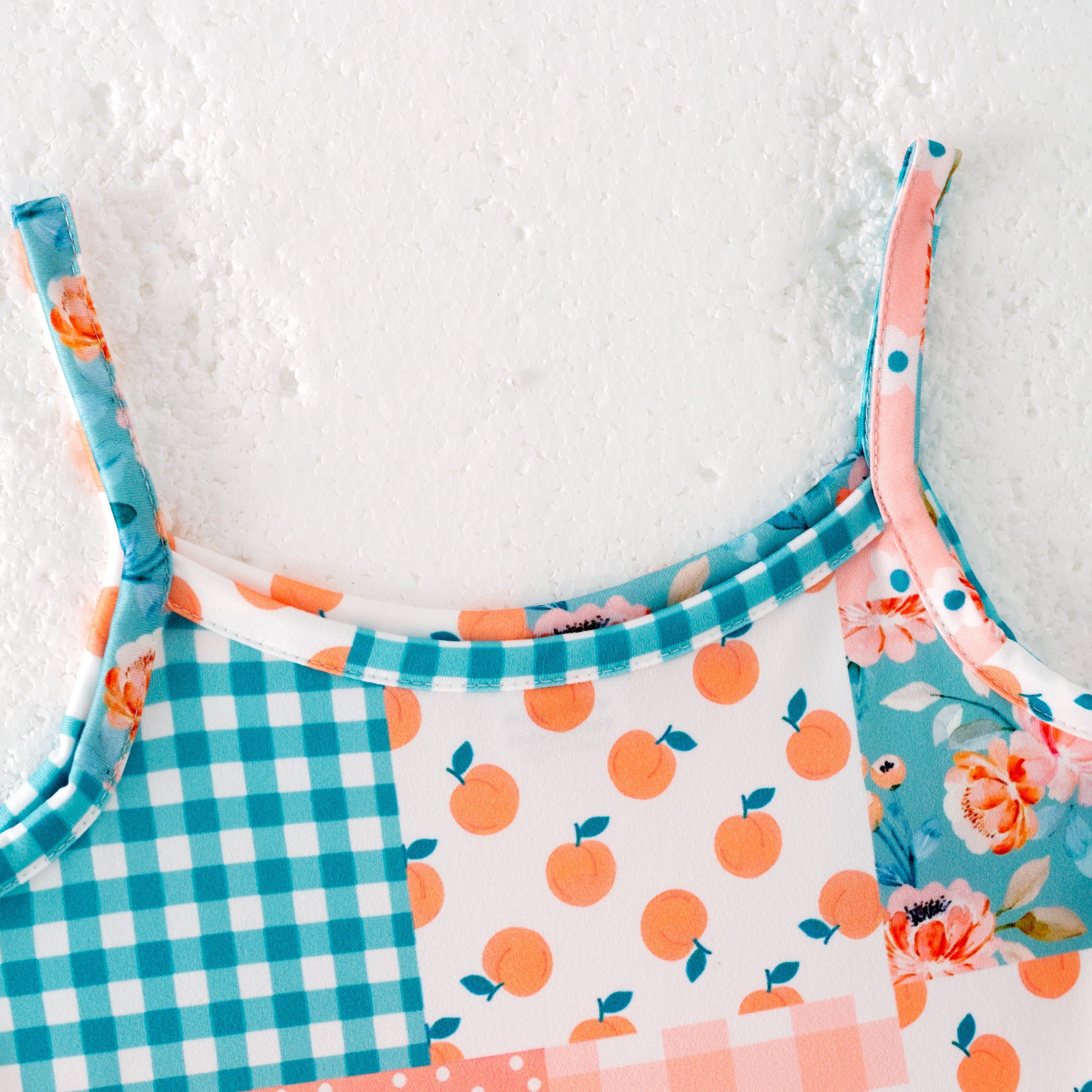 (Pre Order)Girls Summer Cartoon Print Slip Short Set