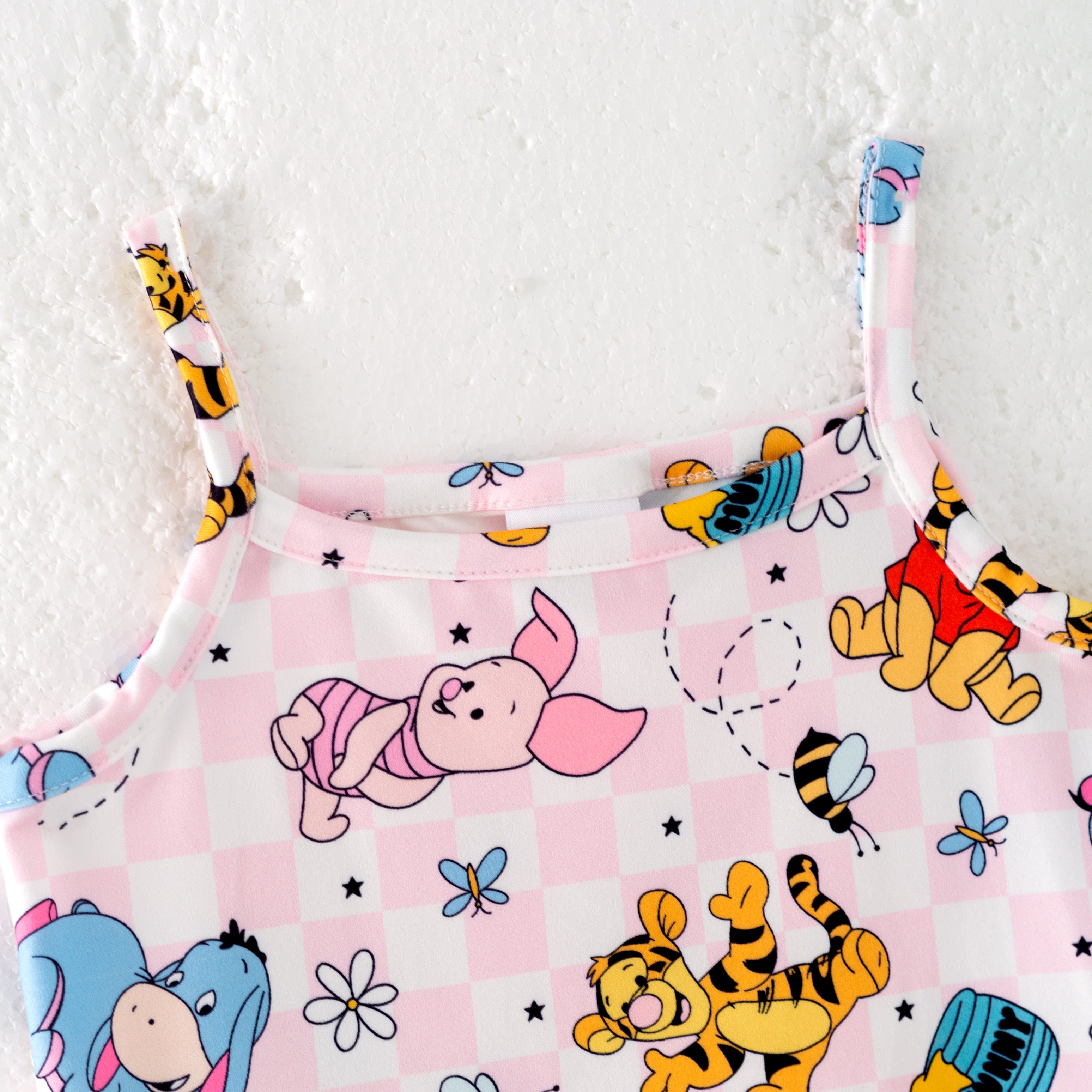 (Pre Order)Girls Summer Cute Cartoon Print Skirt Set