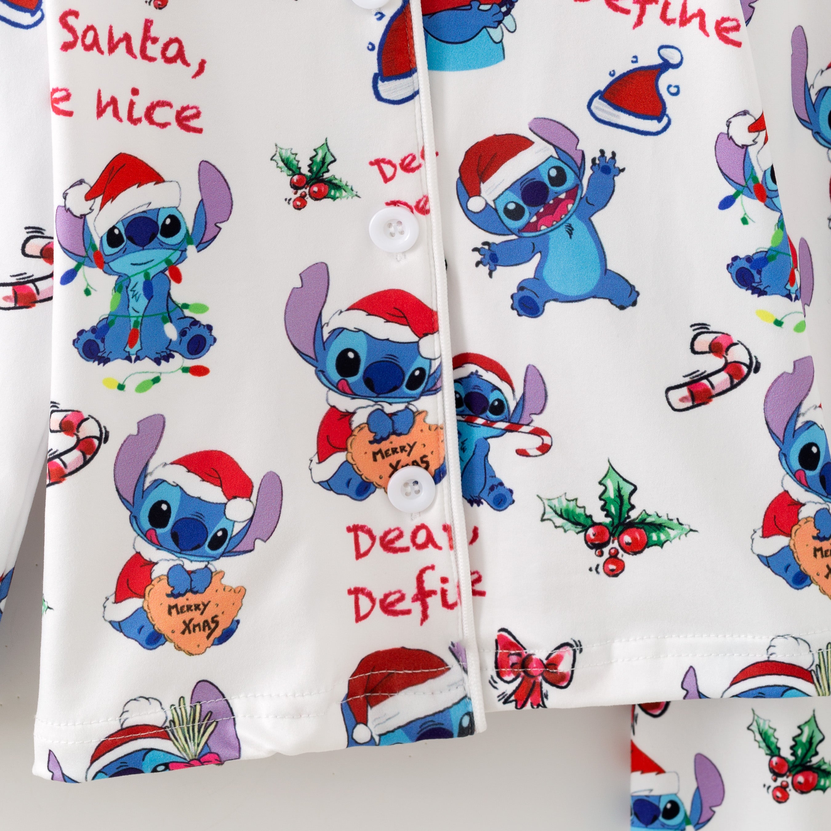 (Pre Order,Prepack Zone)Girls Christmas Cartoon Print Dress&Pajamas(Mix Size)