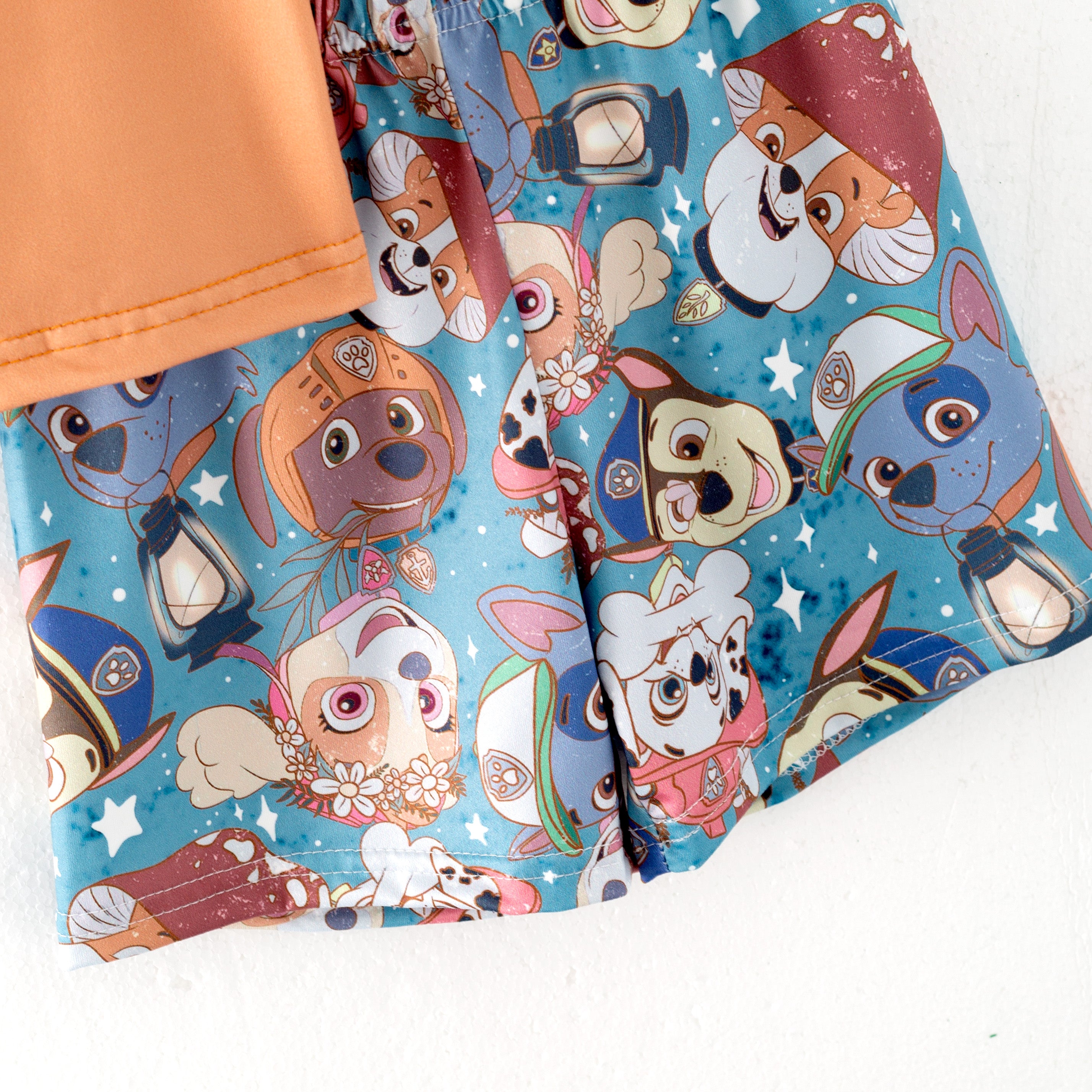 (Pre Order)Boys Spring and Summer Cartoon Print Shorts Set