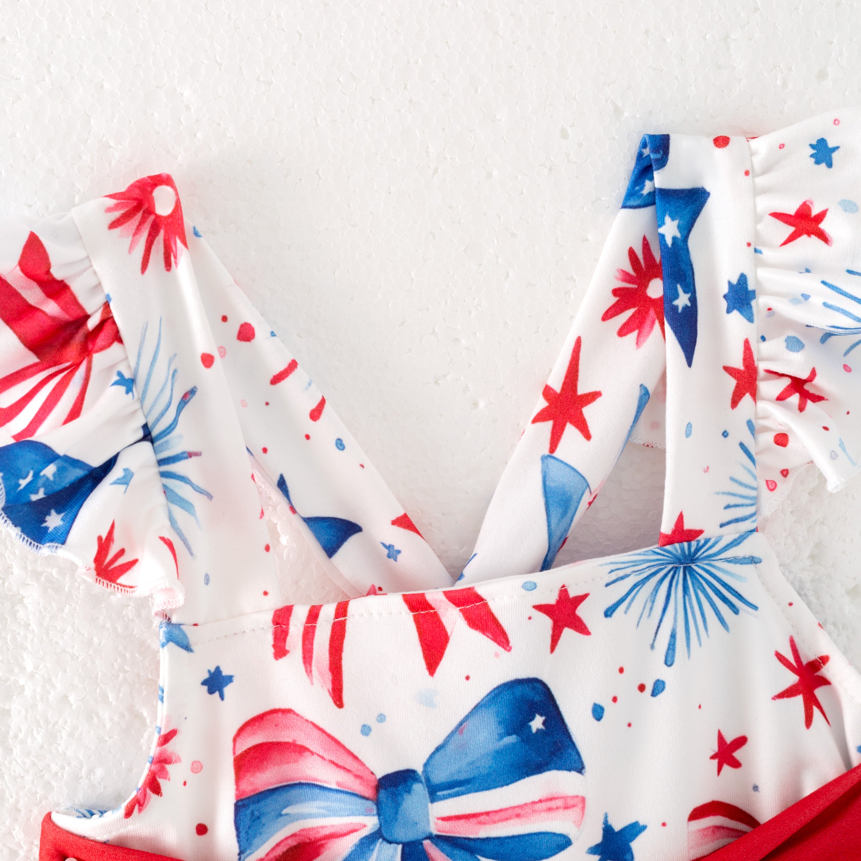 (Pre Order)Sisters Patriotic Print Dress,Romper and Set
