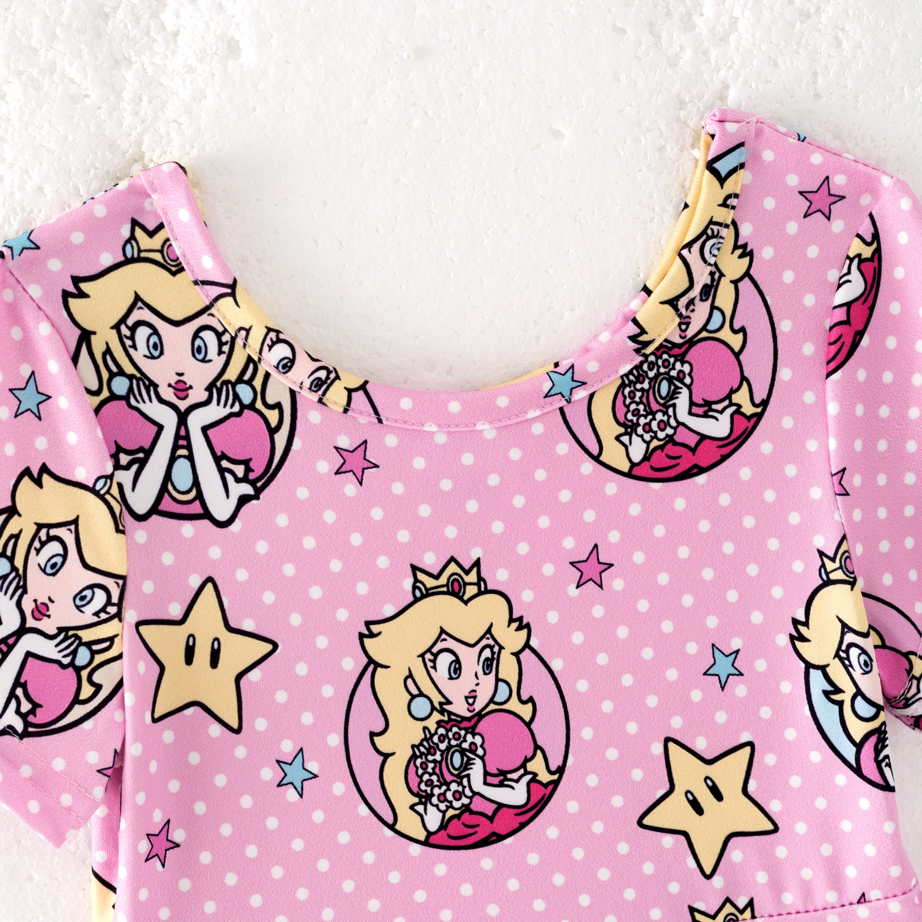 (Pre Order)Girls Cute Cartoon Print Twirl Dress