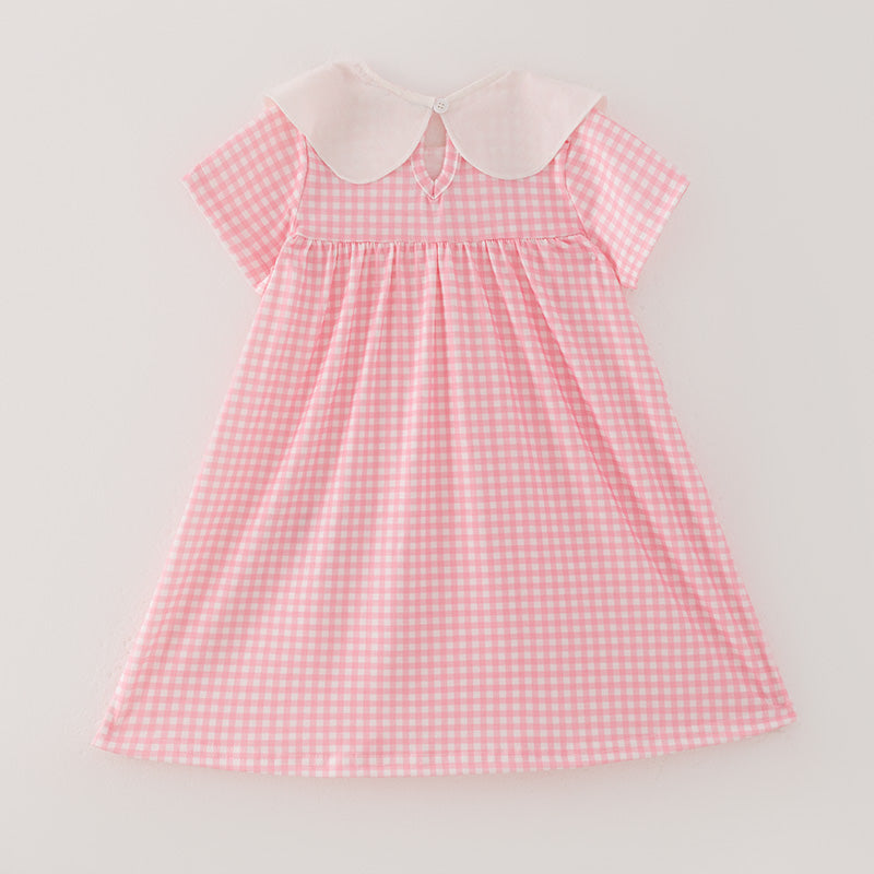 (In Stock A3-7-3)Girls Halloween Applique and Embroidery Dress