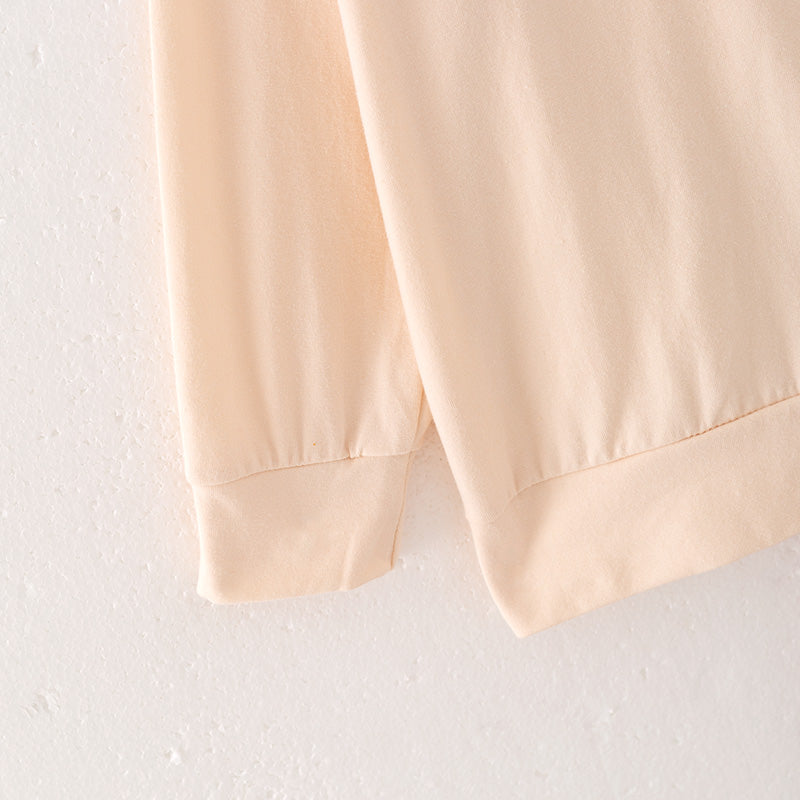 (In Stock A4-8-3)Girls Christmas Cotton Top Velvet Pants Set