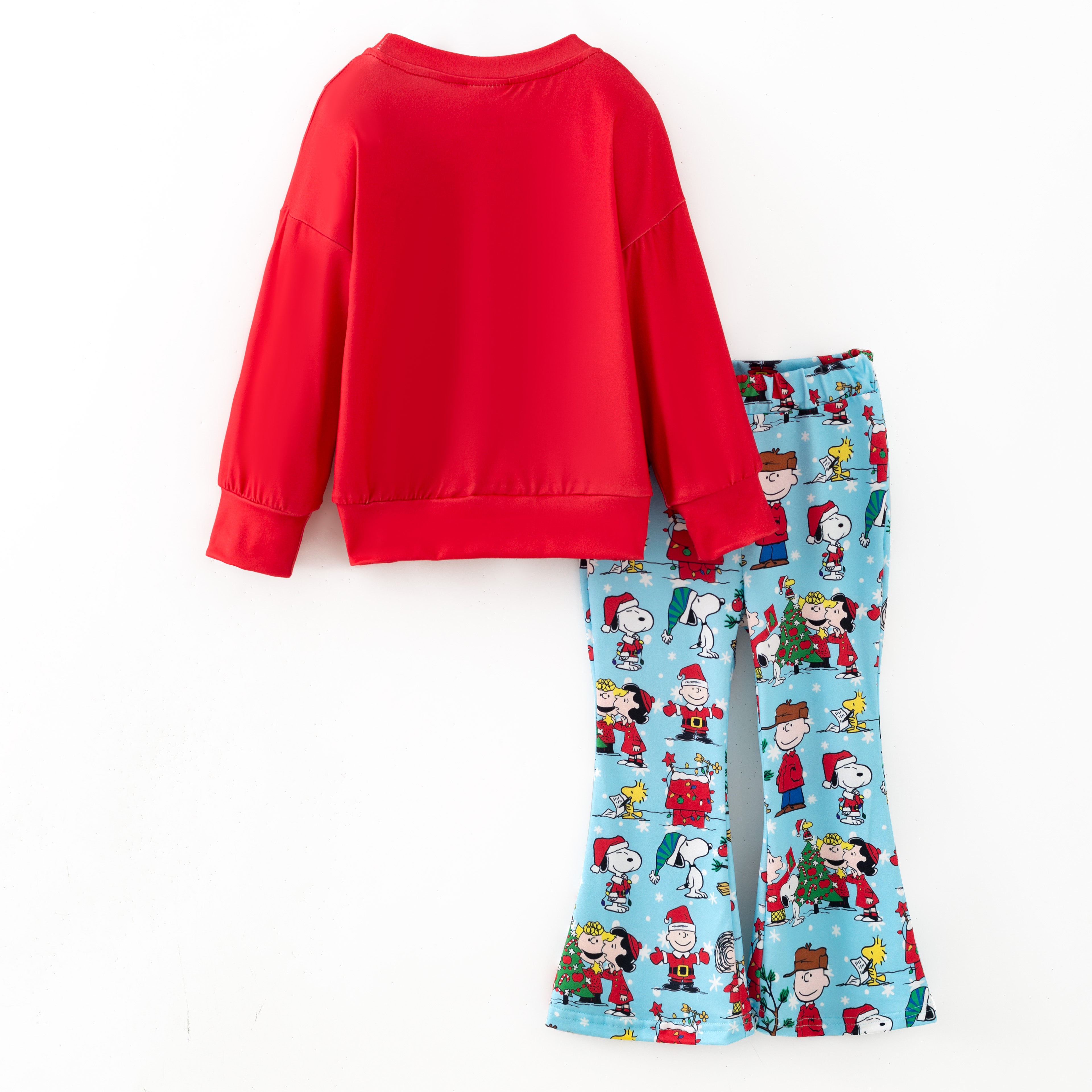 (Pre Order,Prepack Zone)Girls Christmas Cartoon Print Pajamas(Mix Size)