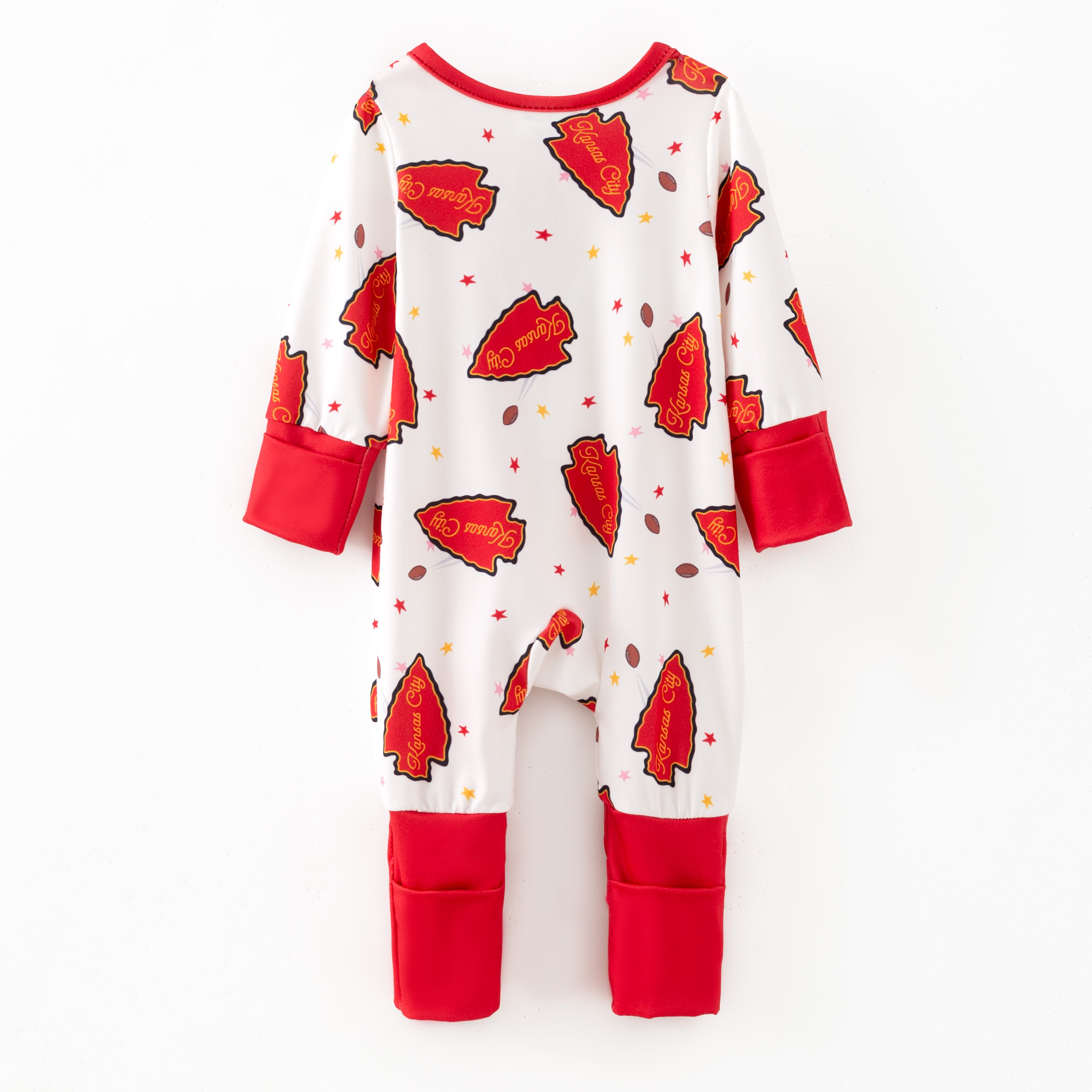 (Pre Order,Prepack Zone)Family Football Print Set&Romper(Mix Size)