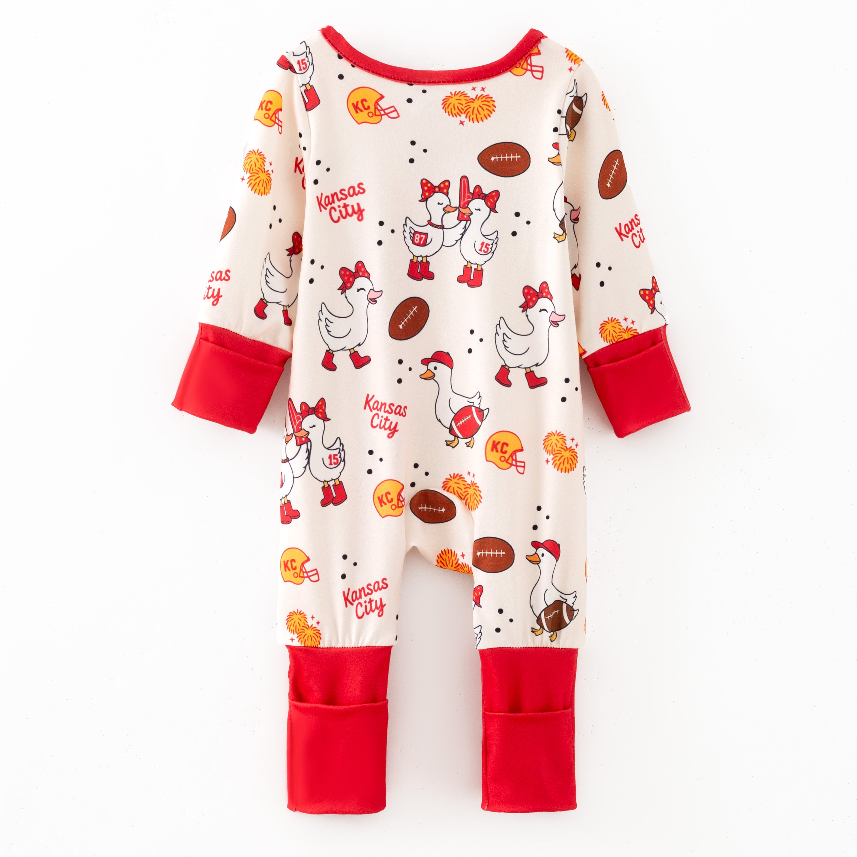 (Pre Order,Prepack Zone)Family Football Print Set&Romper(Mix Size)